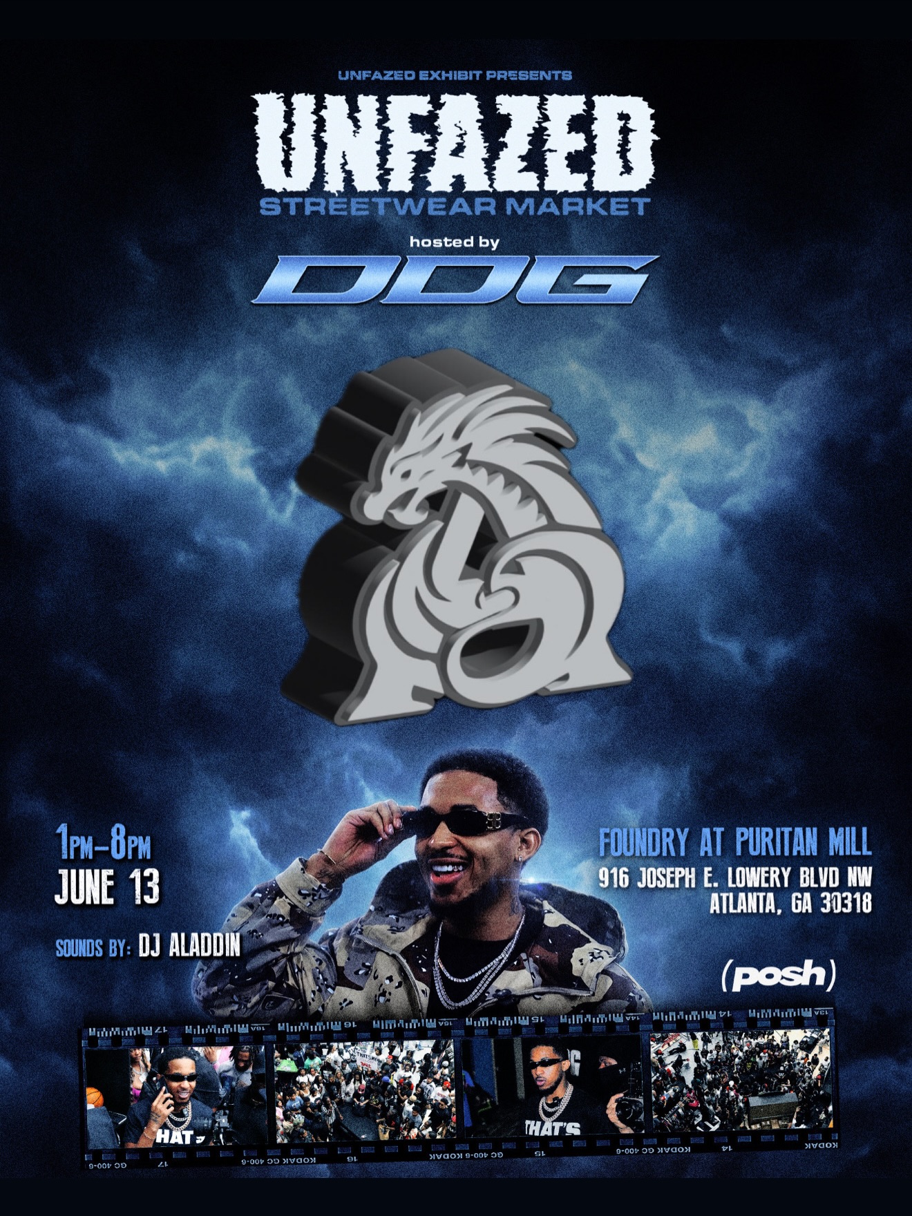 Unfazed Streetwear Market hosted by DDG