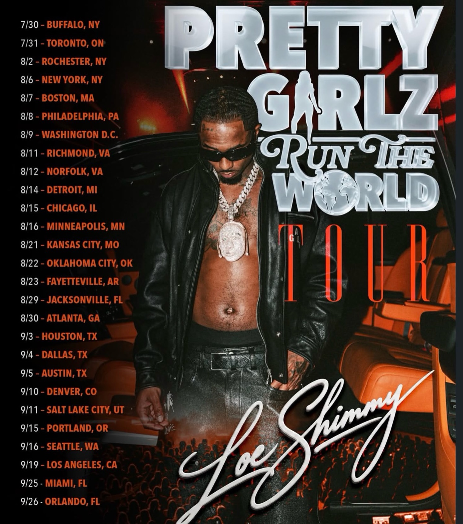 Pretty Girlz Run The World Tour - Loe Shimmy