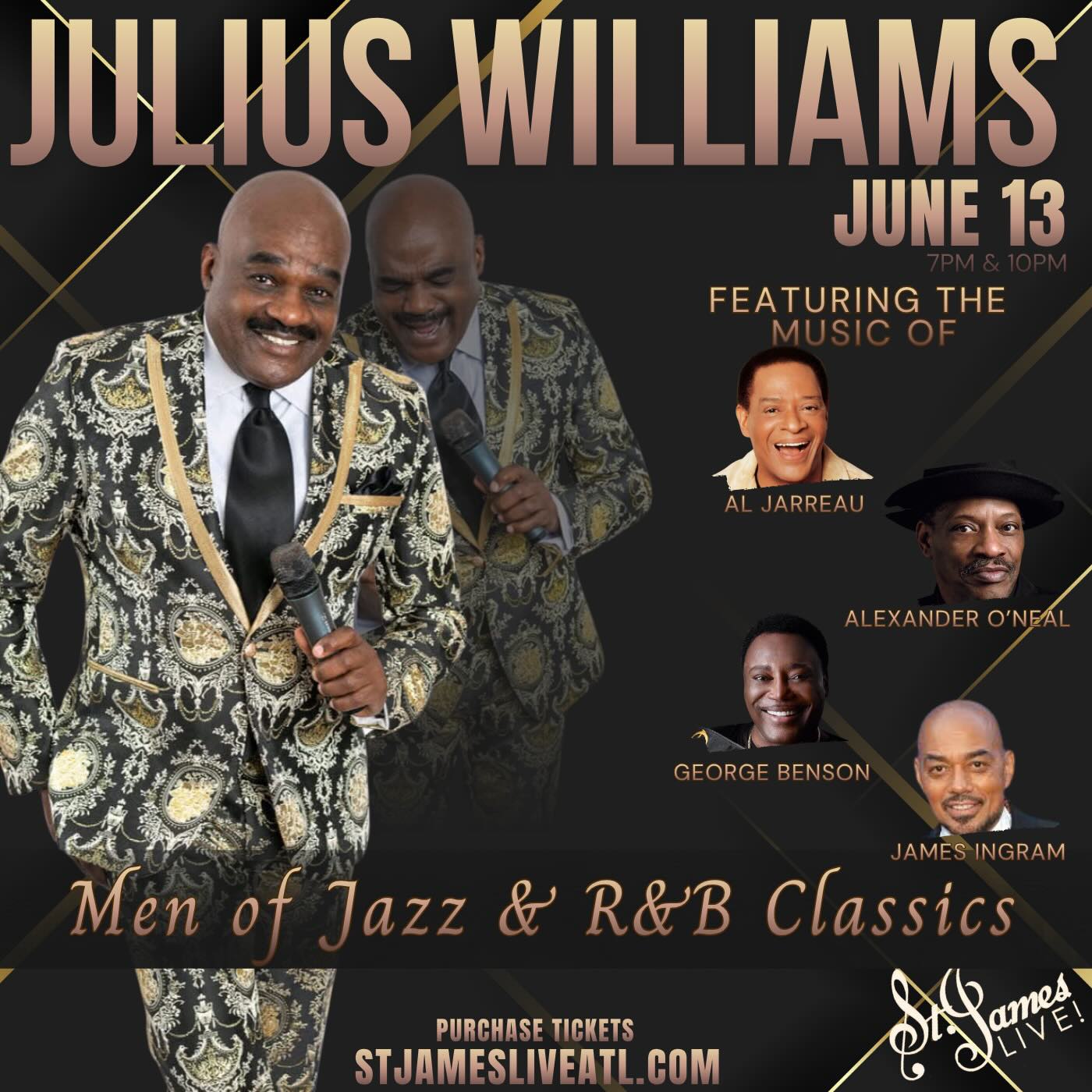 Julius Williams: Men of Jazz & R&B Classics