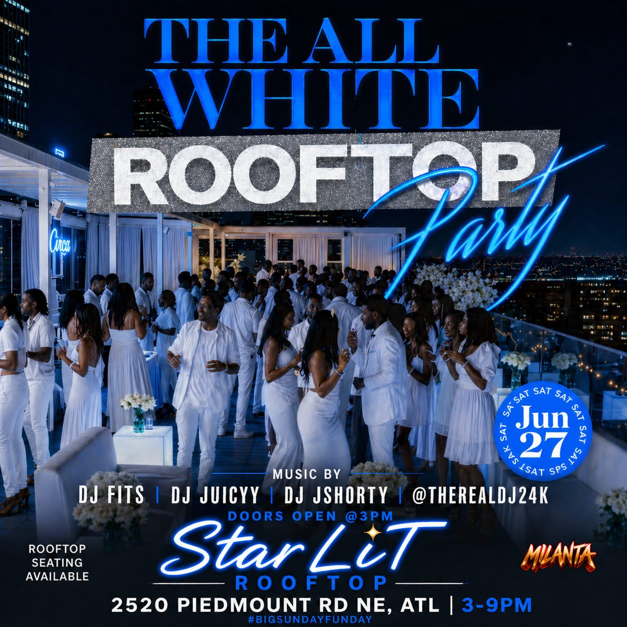 The All White Rooftop Party