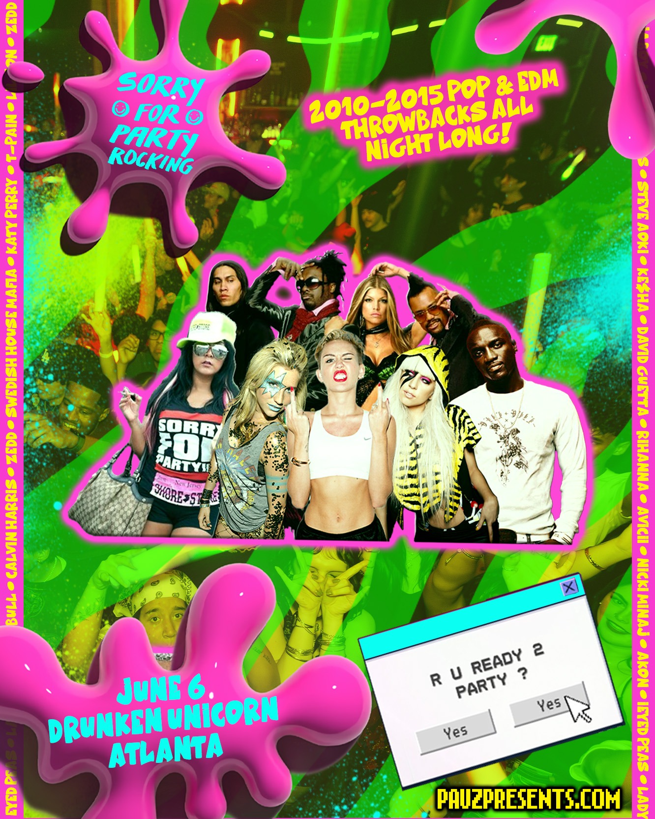 Sorry For Party Rocking