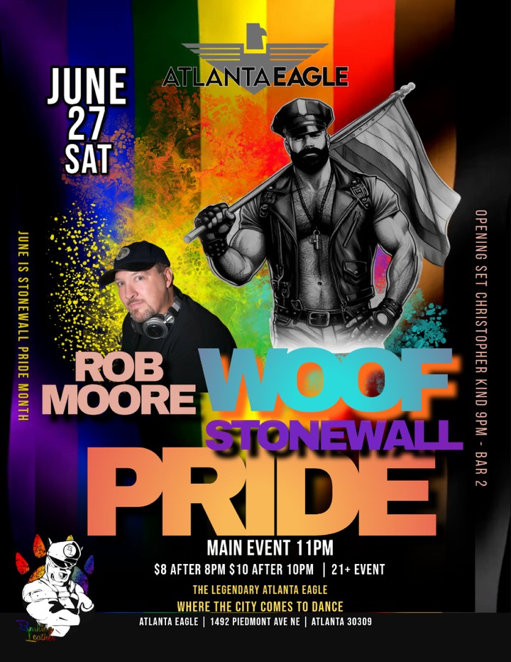 WOOF Stonewall Pride with Rob Moore