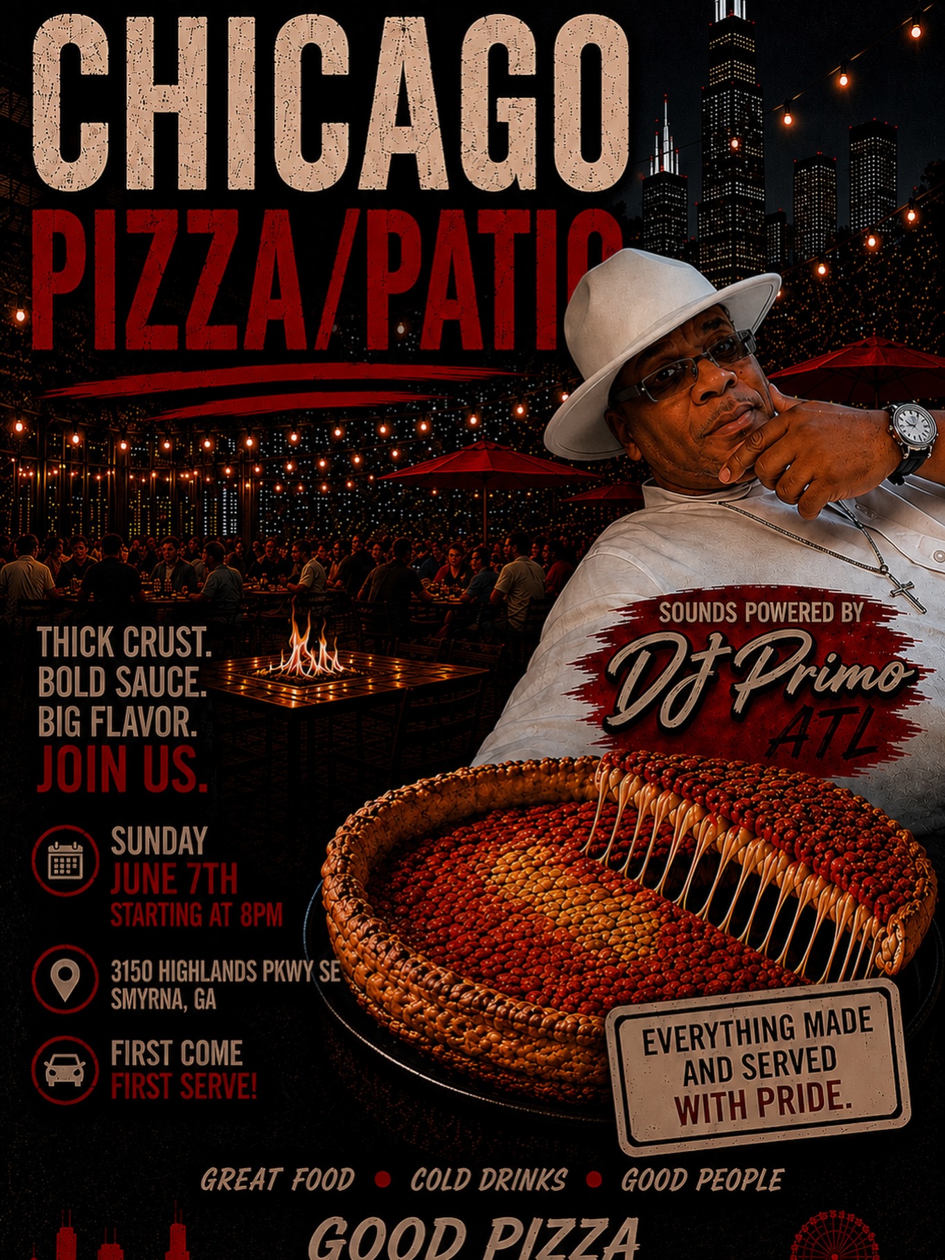 Chicago Pizza/Patio