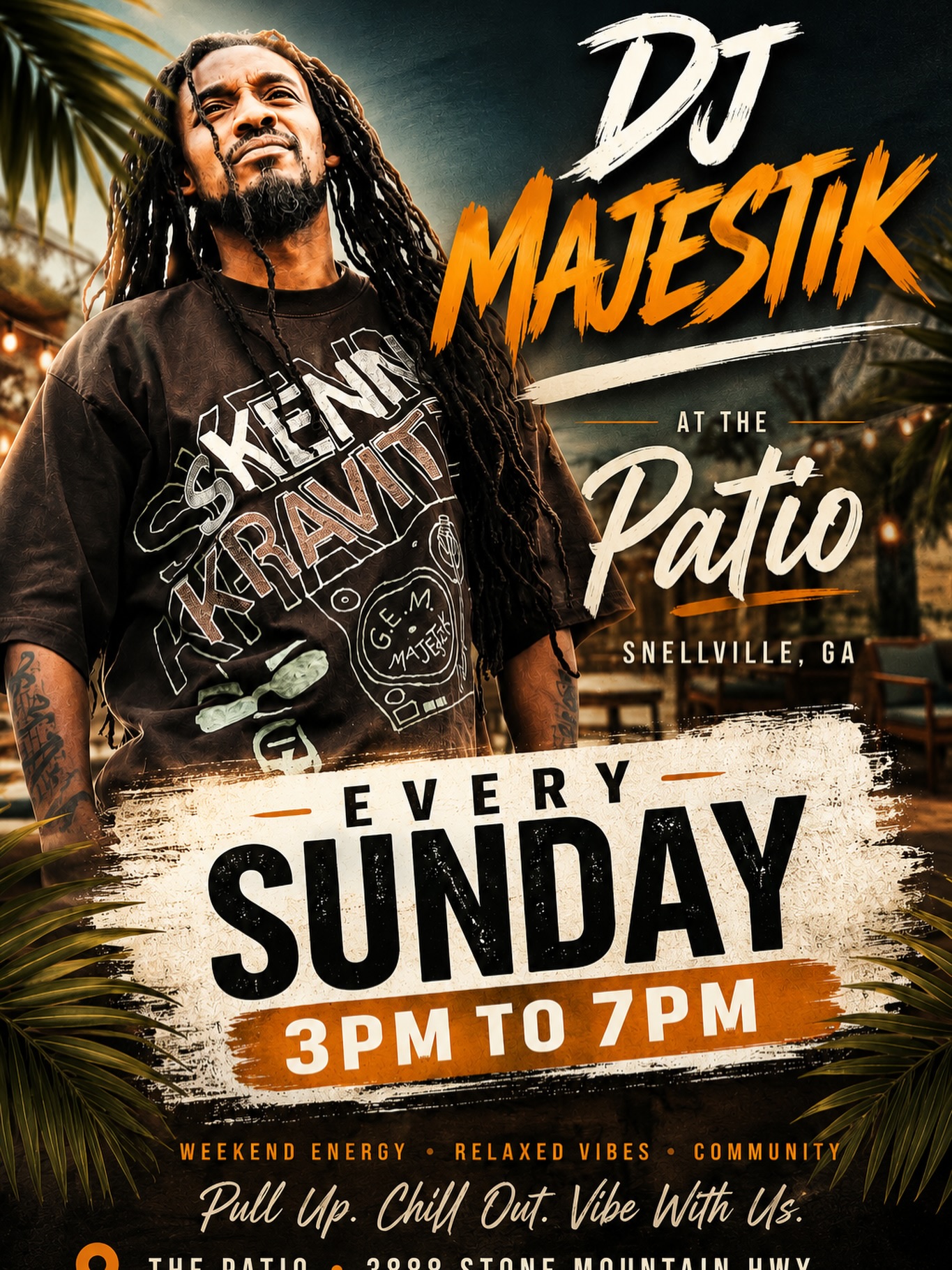 DJ Majestik at The Patio