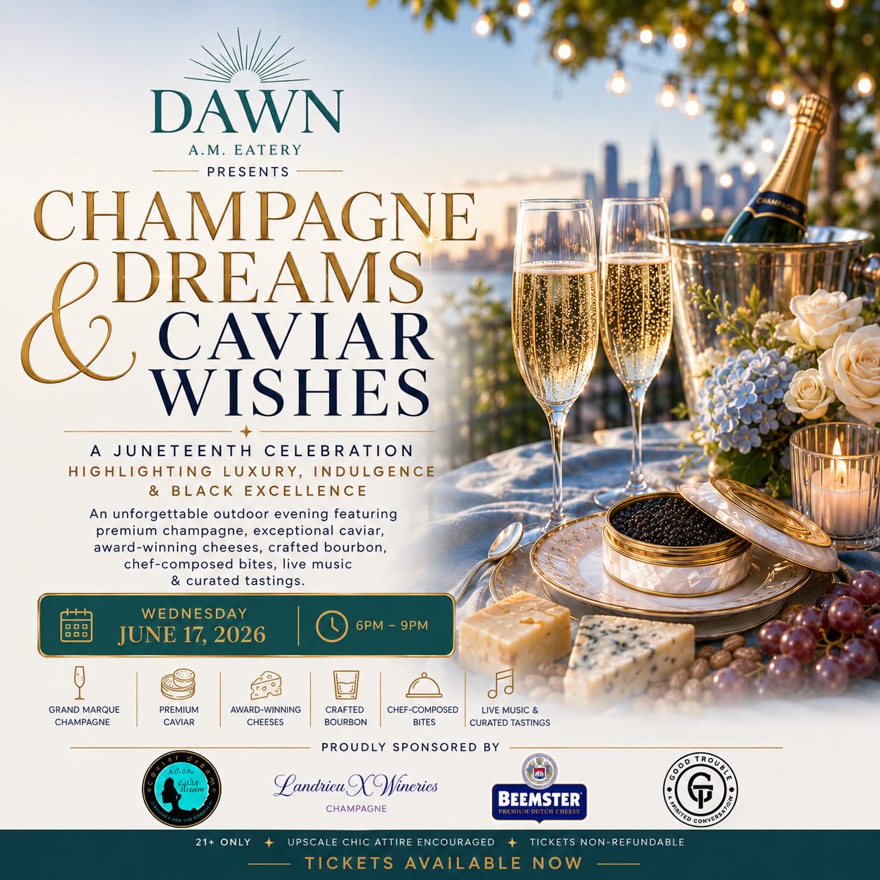 Champagne Dreams & Caviar Wishes