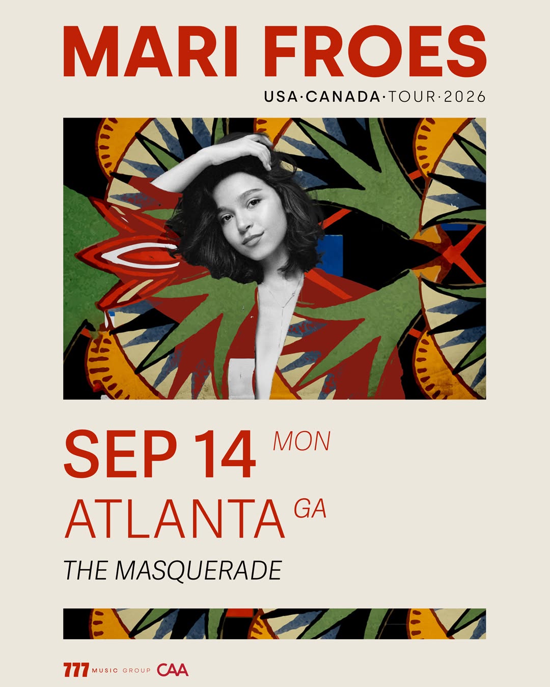 Mari Froes – USA · Canada Tour 2026 (Atlanta)