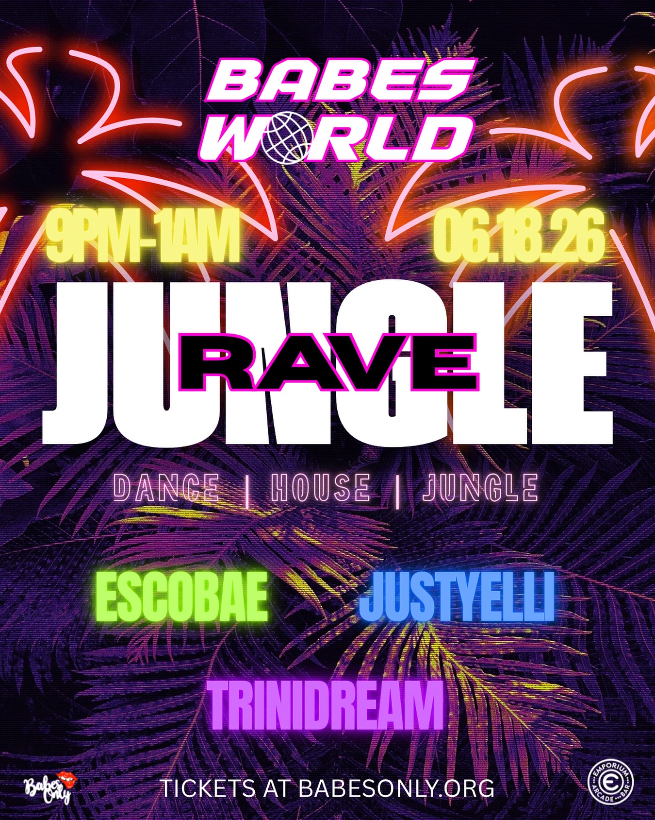 Babes World: Jungle Rave