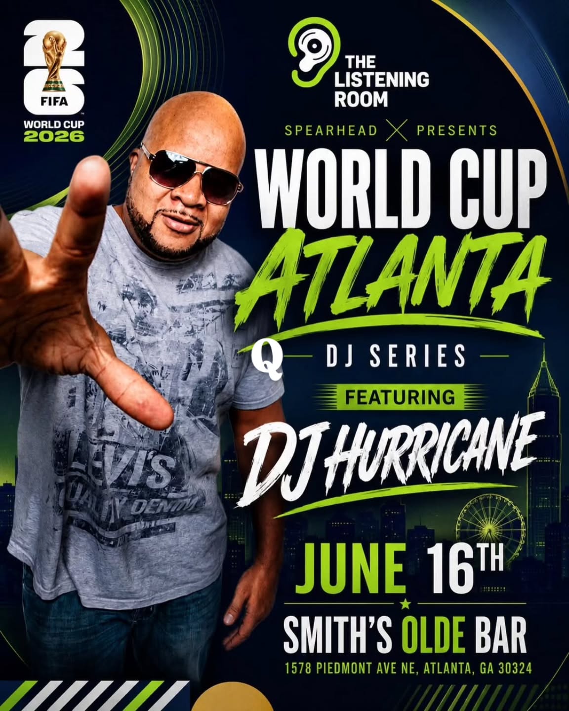 World Cup Atlanta DJ Series featuring DJ Hurricane