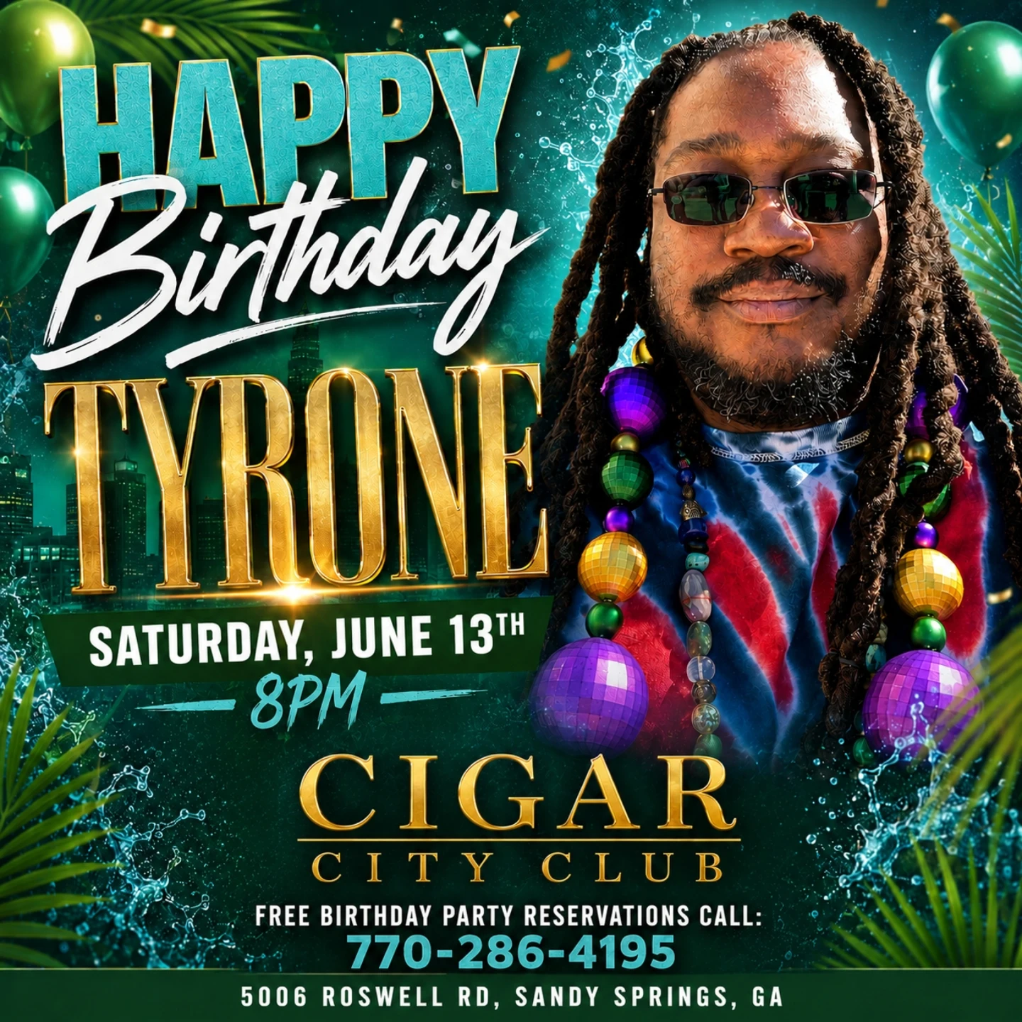 Happy Birthday Tyrone