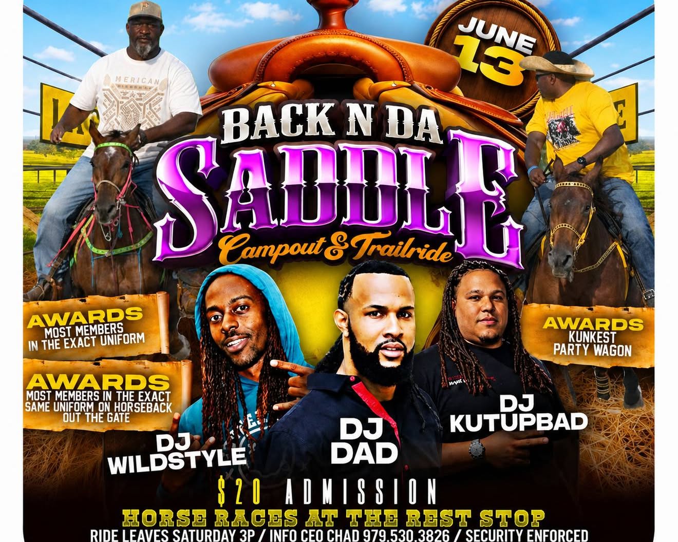 Back N Da Saddle Campout & Trailride