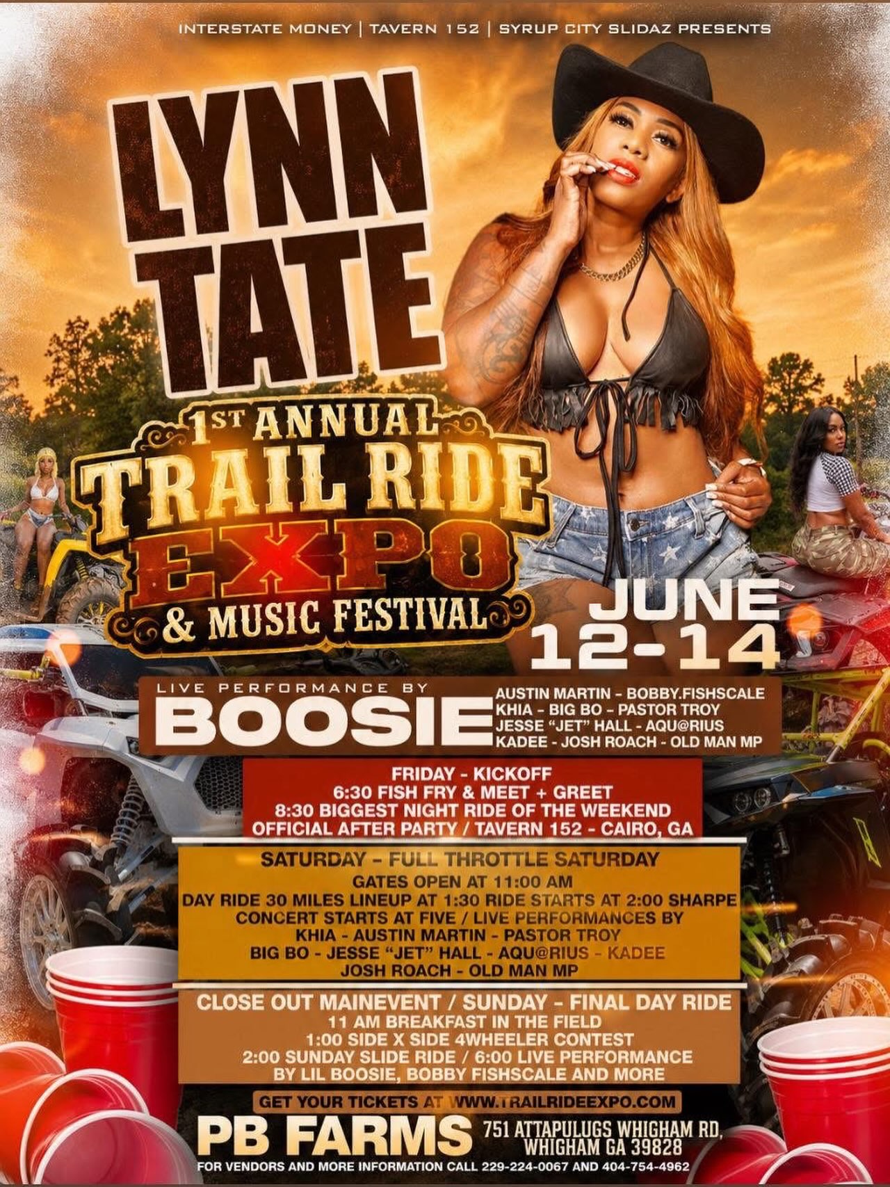 Lynn Tate 1st Annual Trail Ride Expo & Music Festival