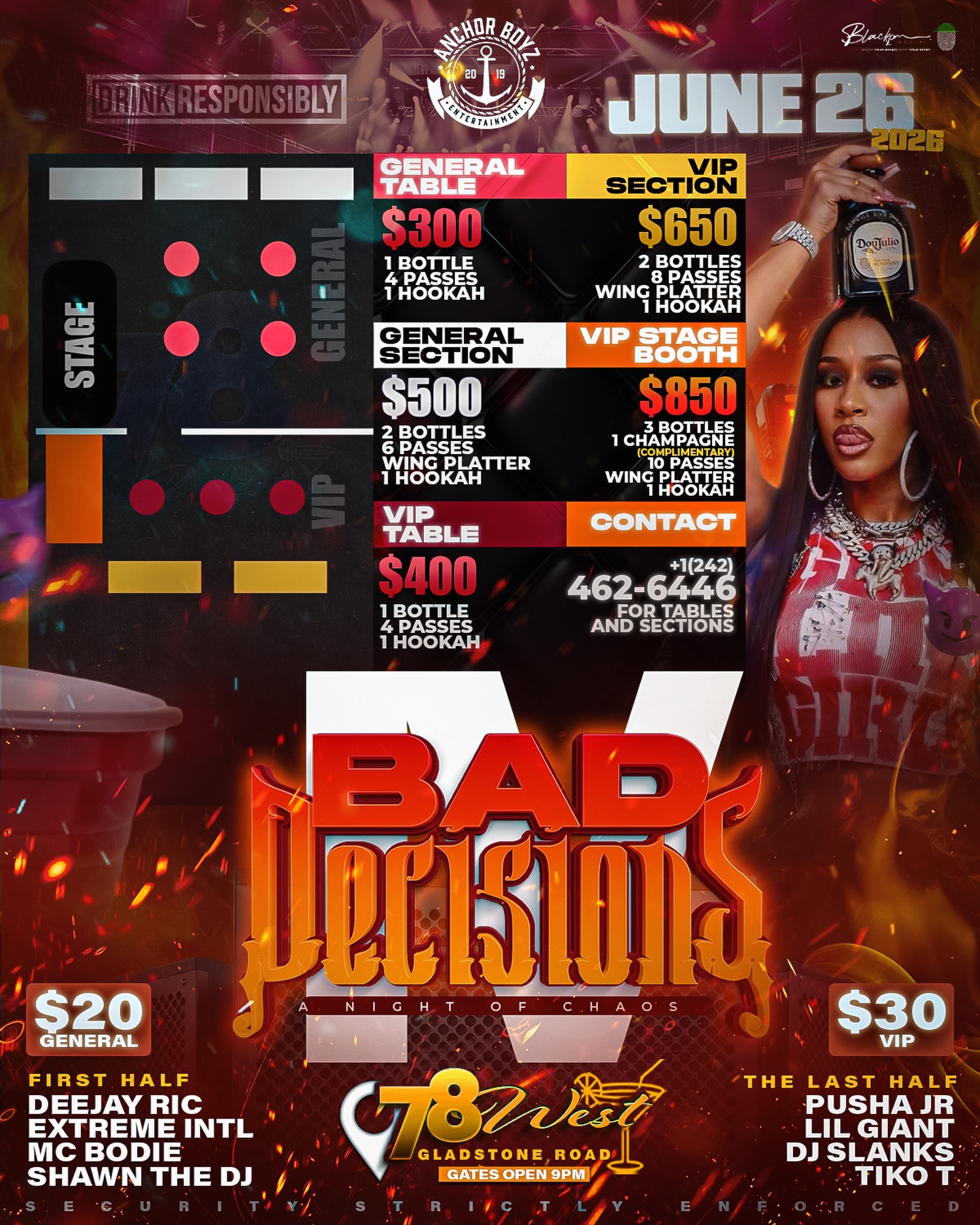 Bad Decisions V: A Night of Chaos