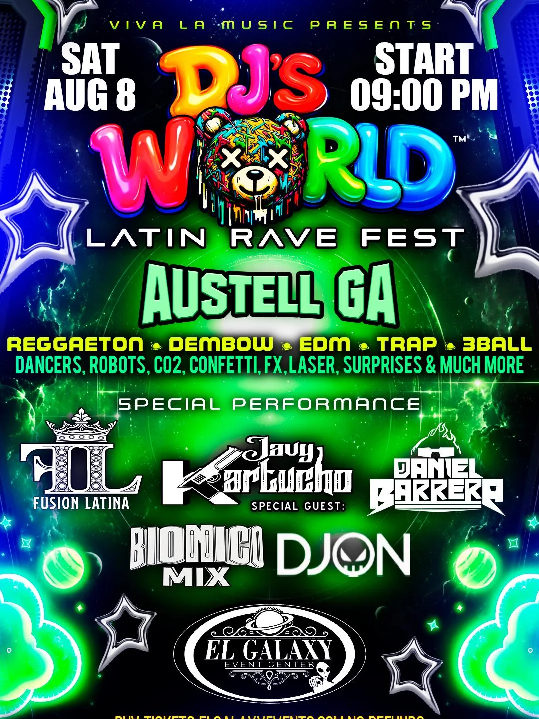 DJ's World Latin Rave Fest