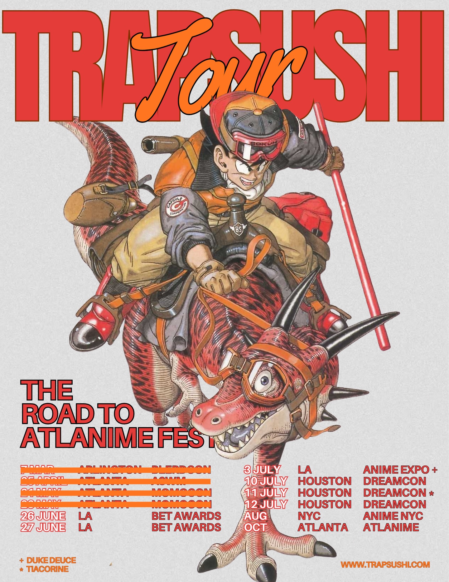 Trap Sushi Tour - The Road to Atlanime Fest