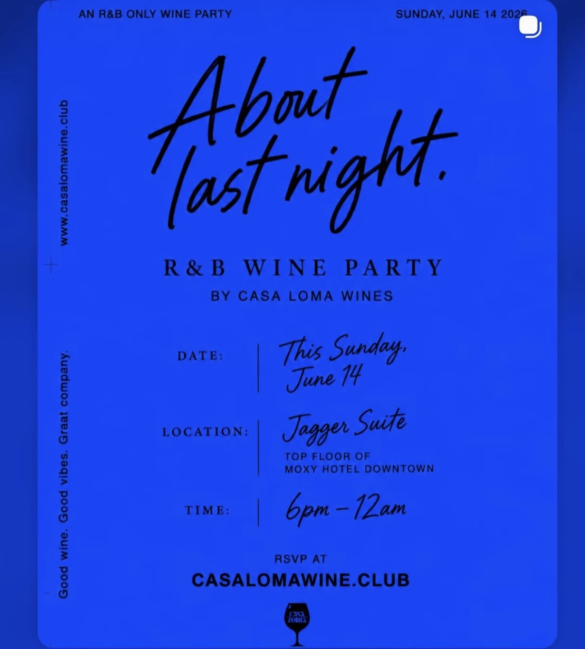 About Last Night: R&B Wine Party