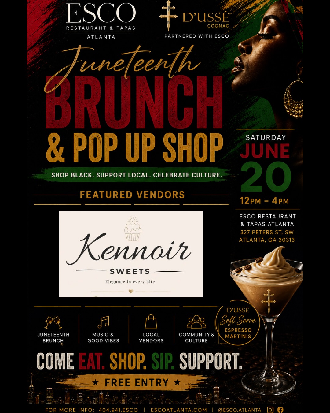 Juneteenth Brunch & Pop Up Shop