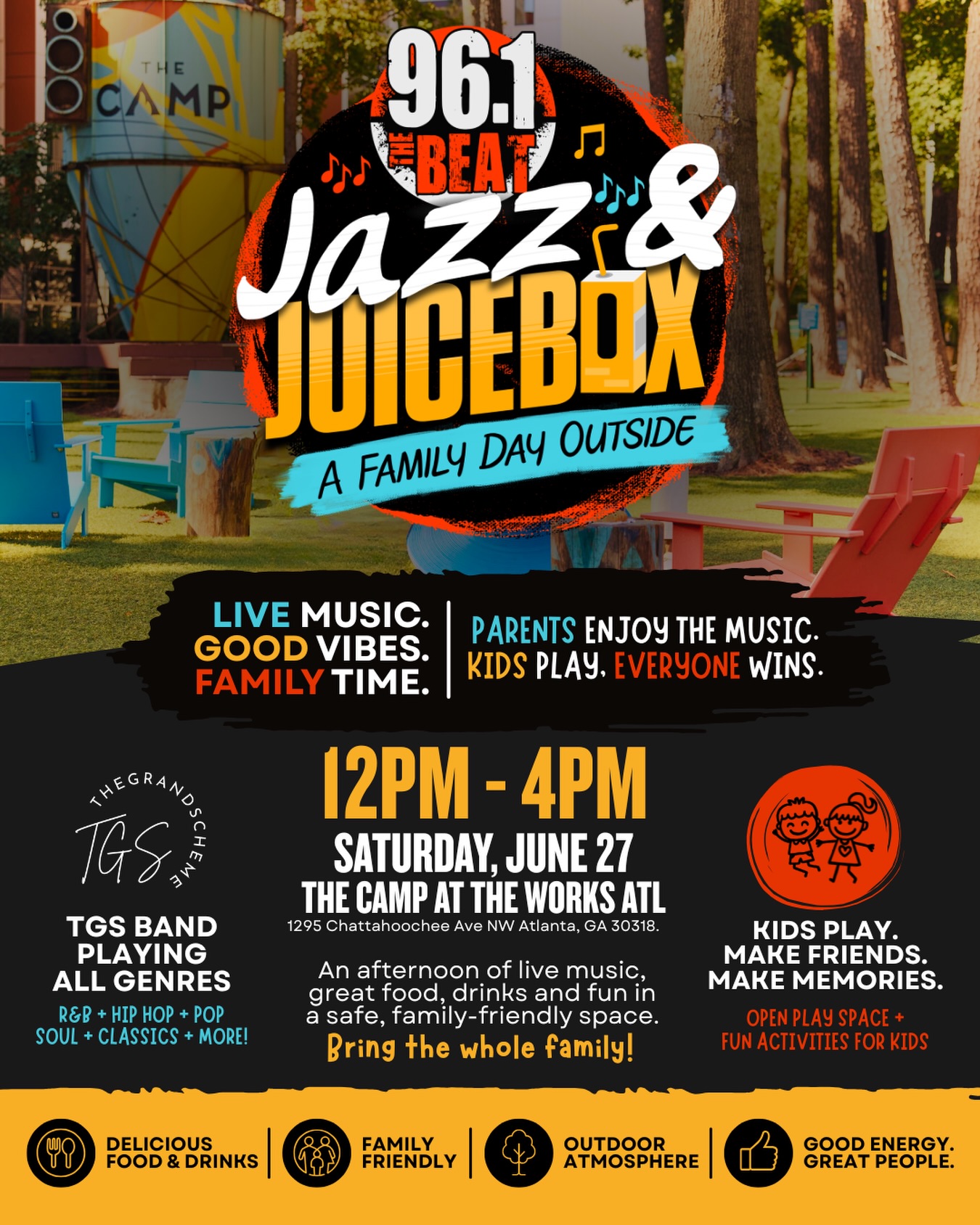 Jazz & Juicebox: A Family Day Outside