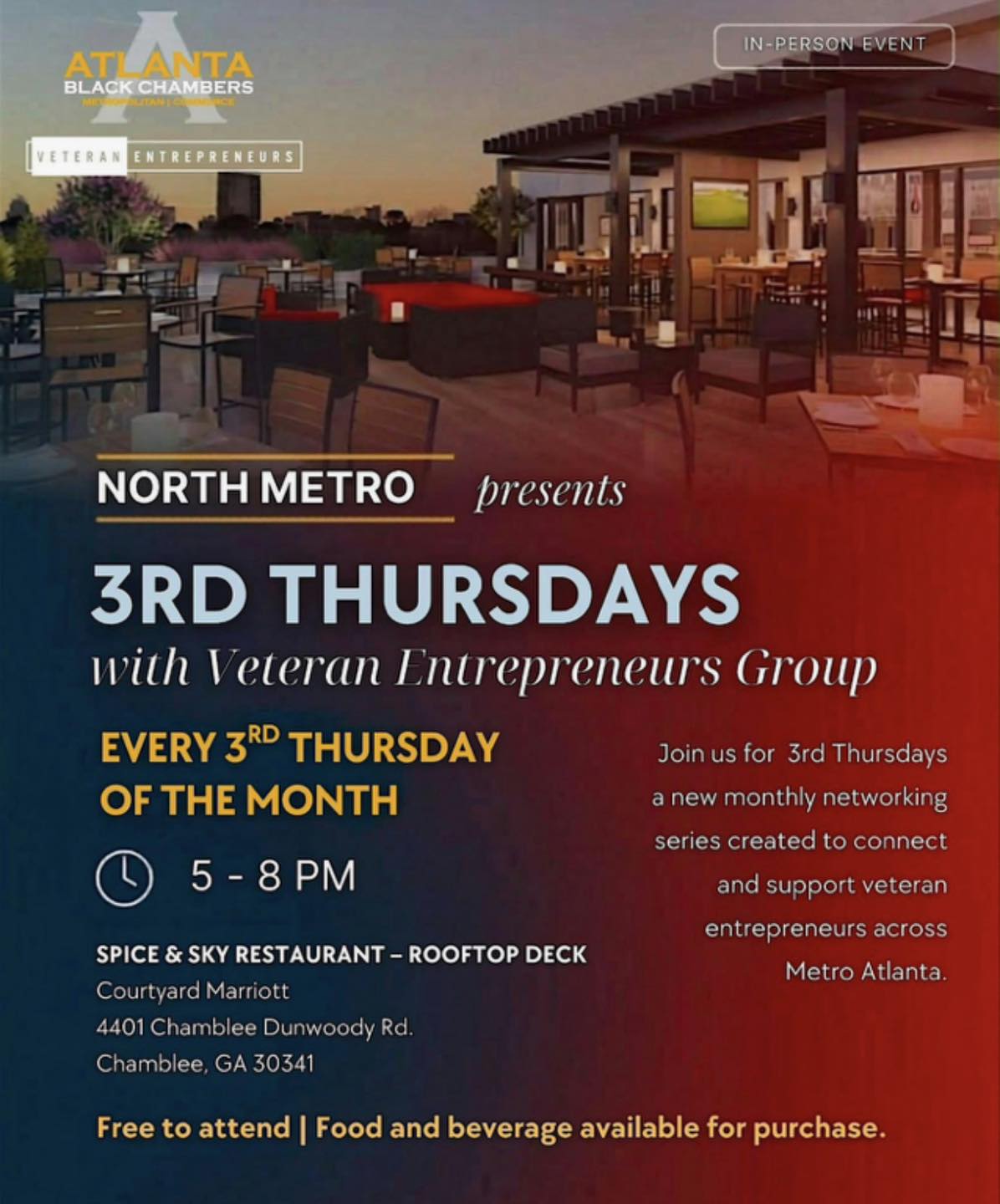 3rd Thursdays with Veteran Entrepreneurs Group