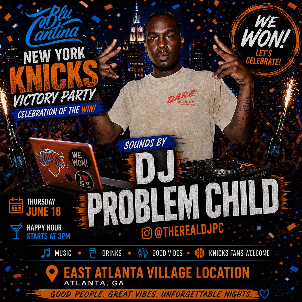 New York Knicks Victory Party