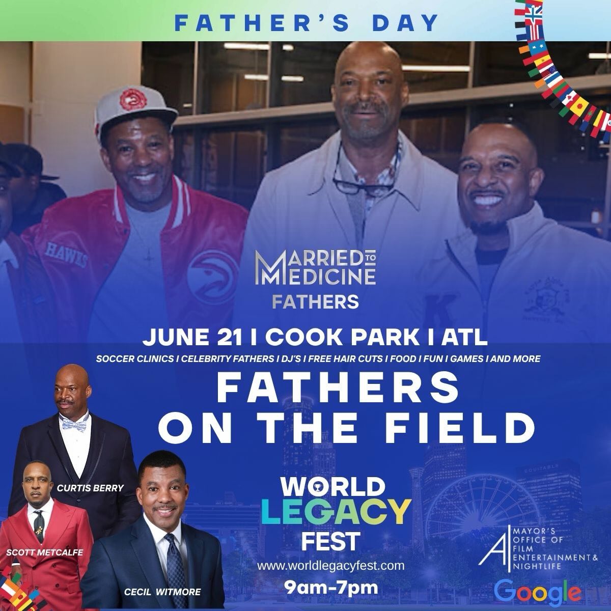Fathers on the Field – Father's Day Event