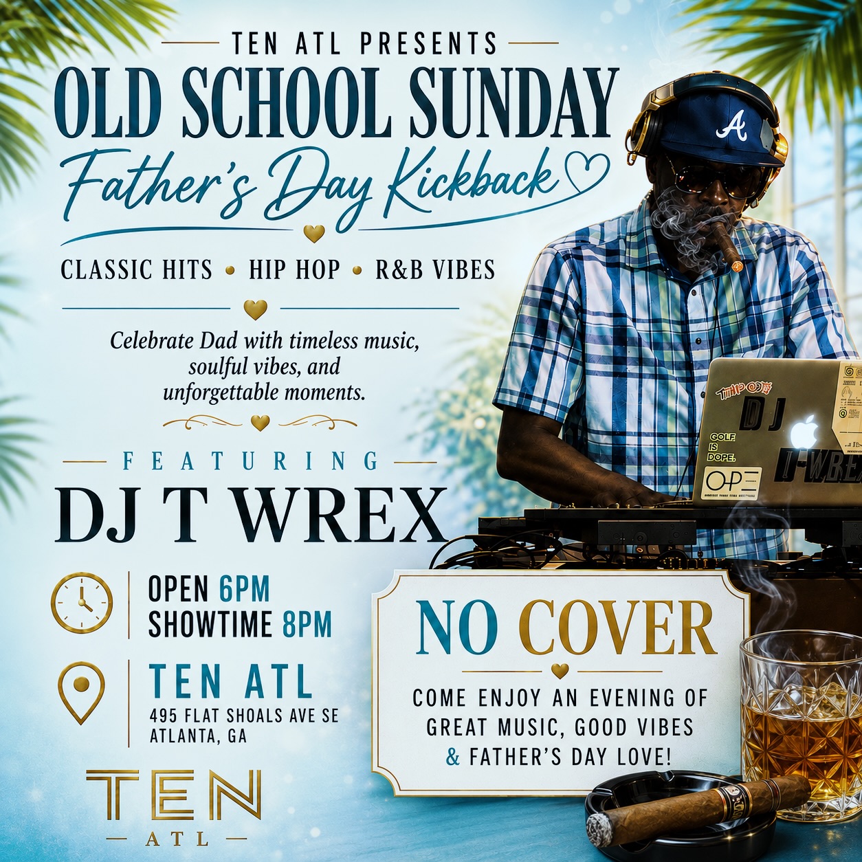 Old School Sunday Father's Day Kickback