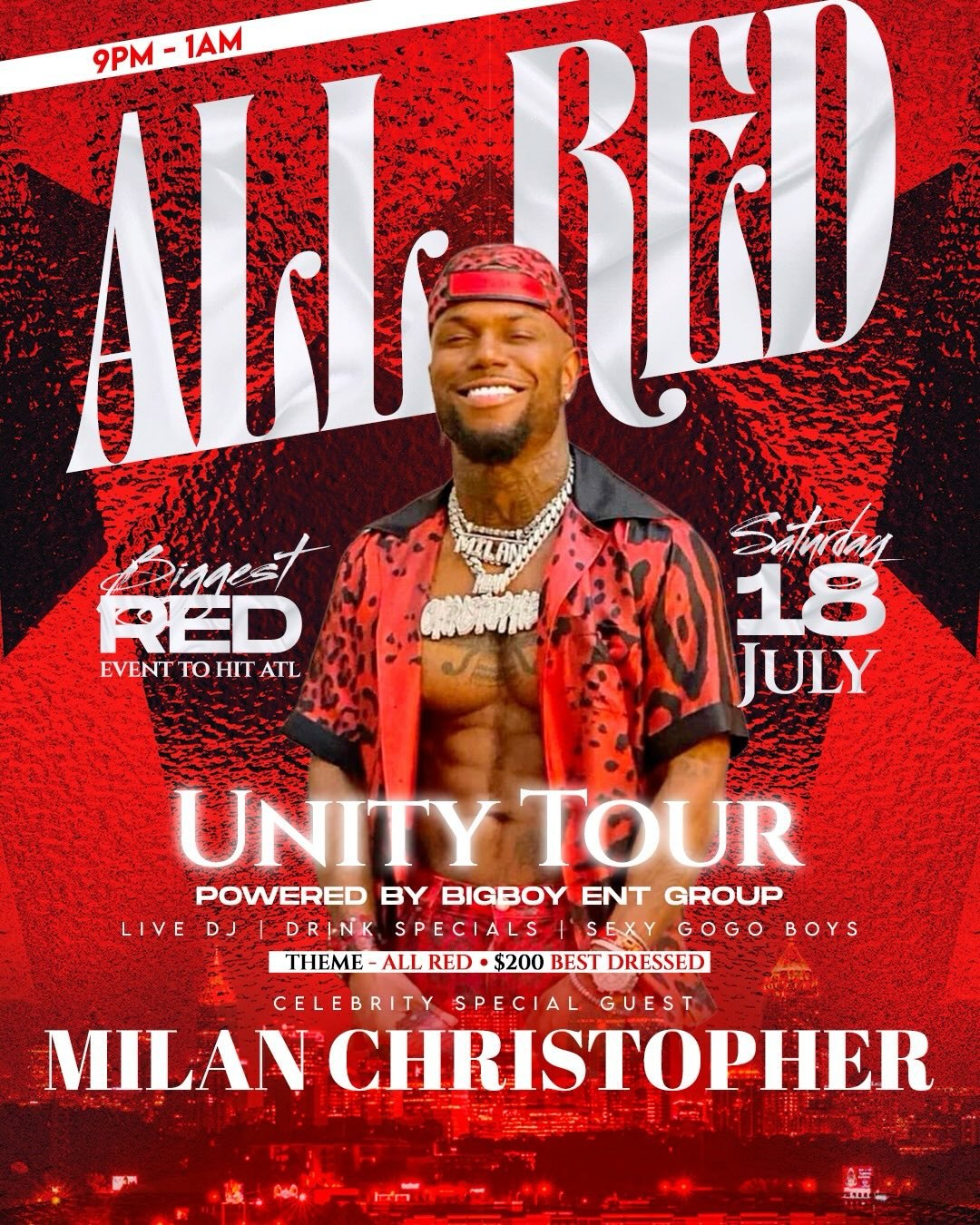 All Red - Unity Tour