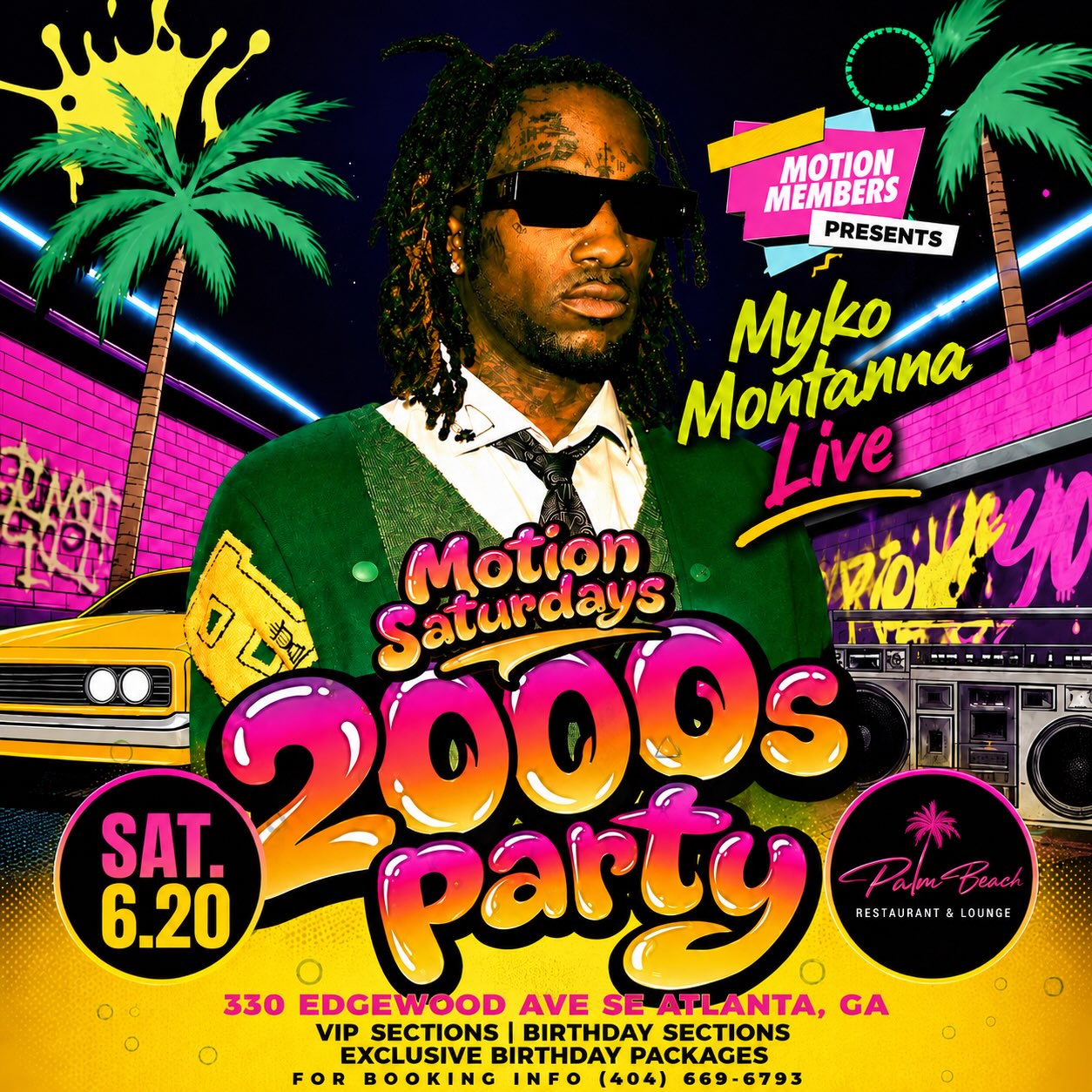 Motion Saturdays: 2000s Party feat. Myko Montanna Live