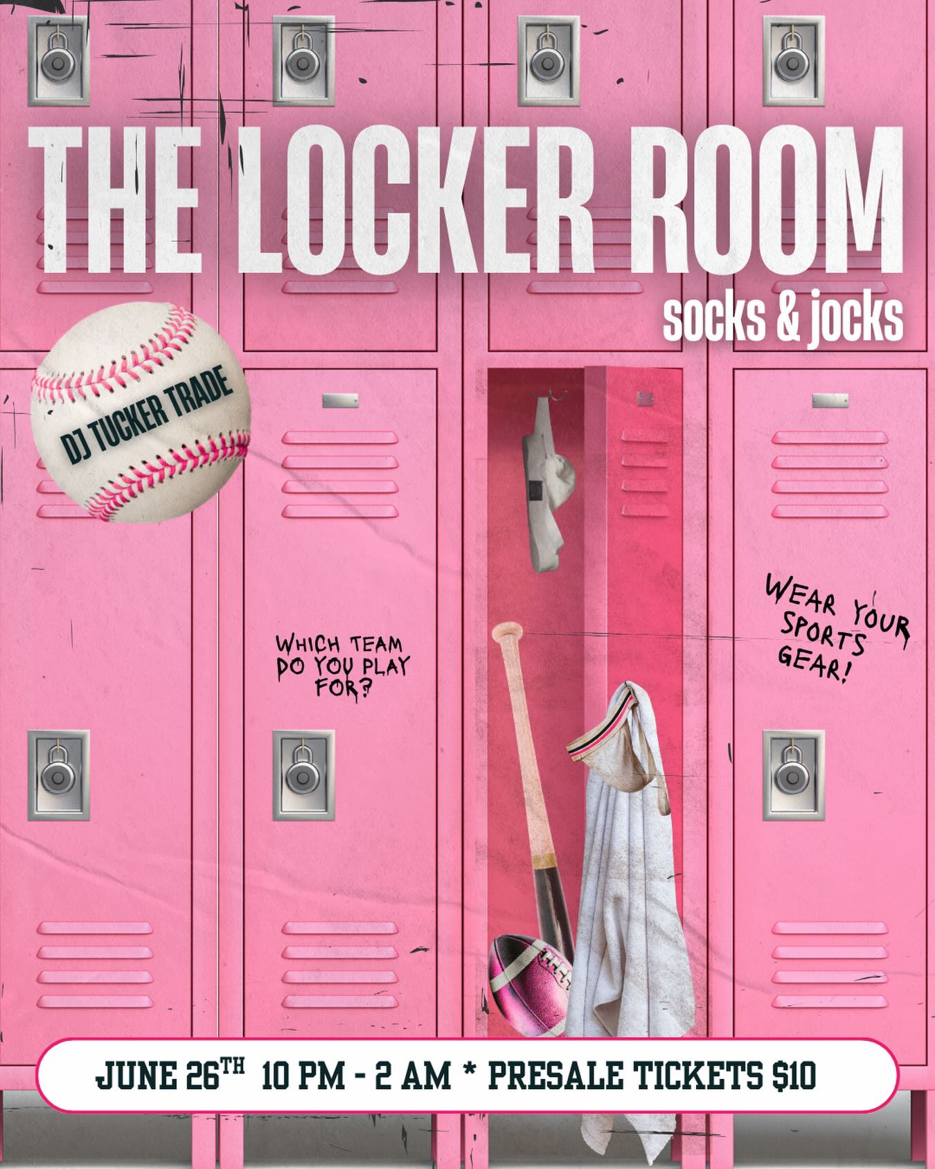 The Locker Room: Socks & Jocks