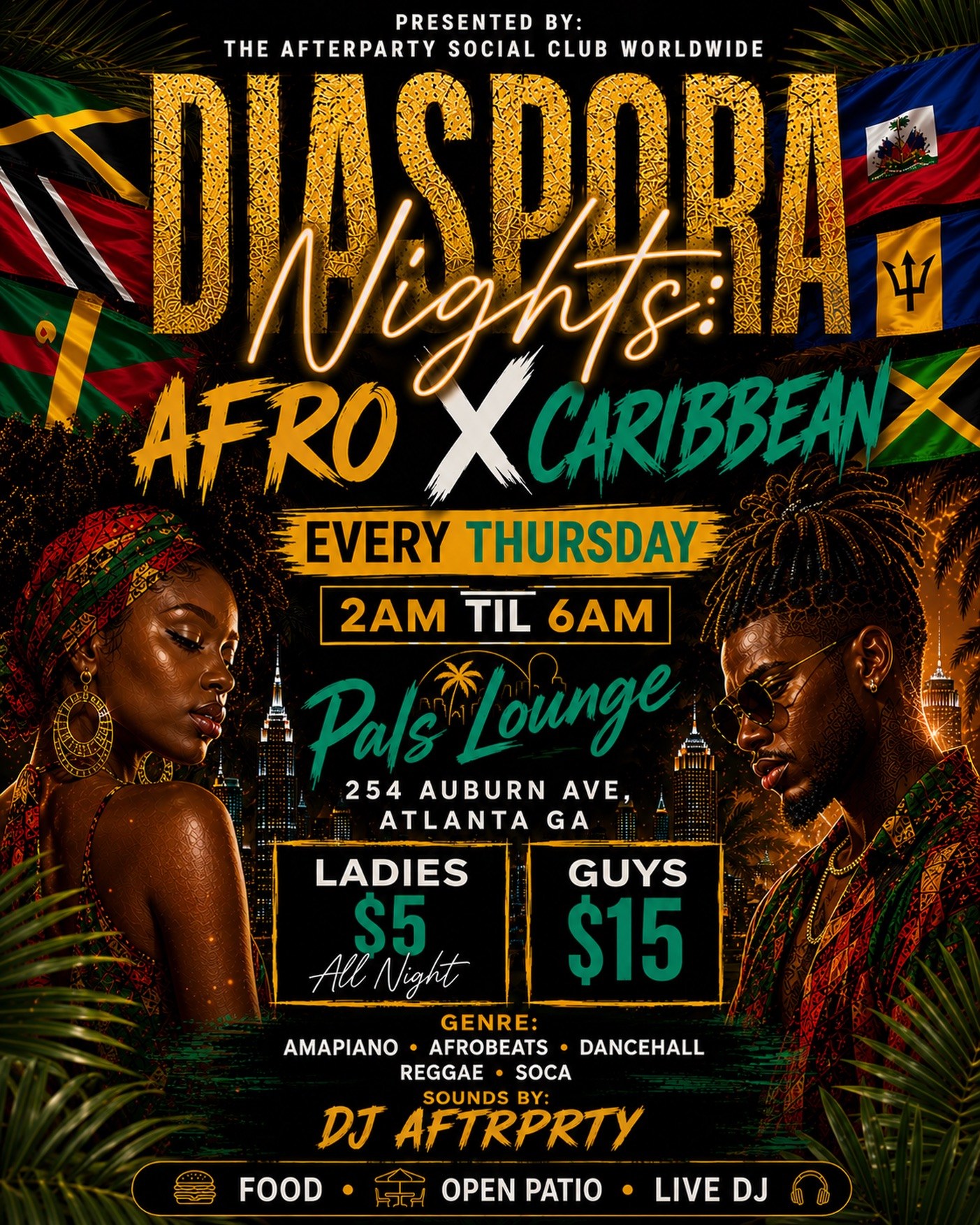 Diaspora Nights: Afro X Caribbean