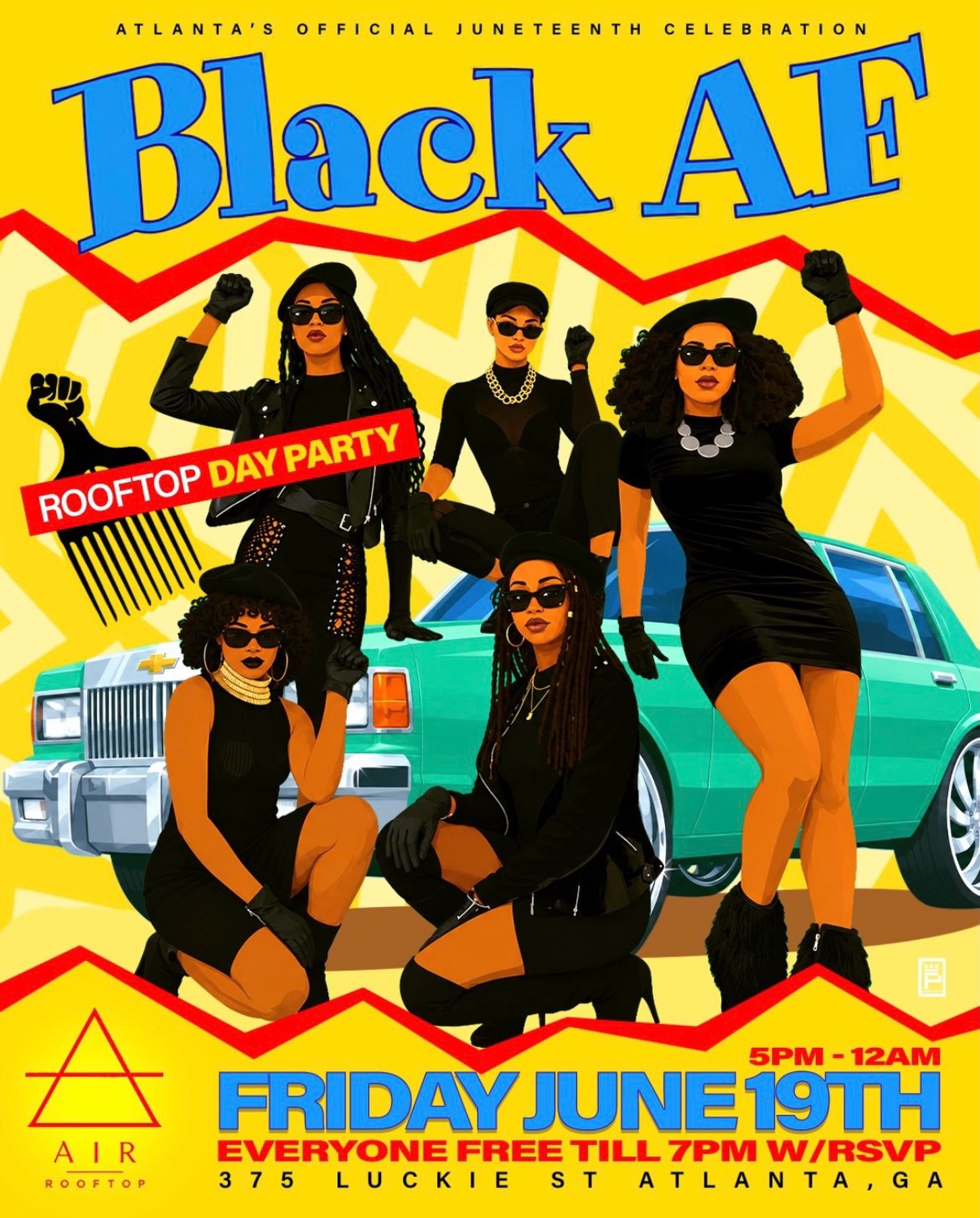 Black AF Rooftop Day Party