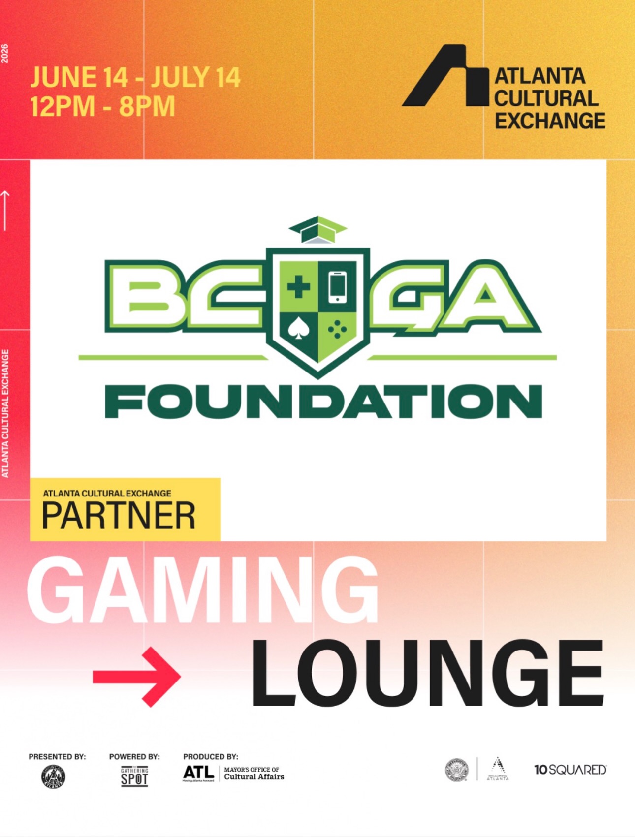 BCGA Foundation Gaming Lounge – Atlanta Cultural Exchange