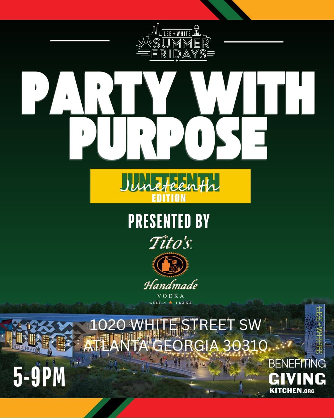 Party With Purpose: Juneteenth Edition