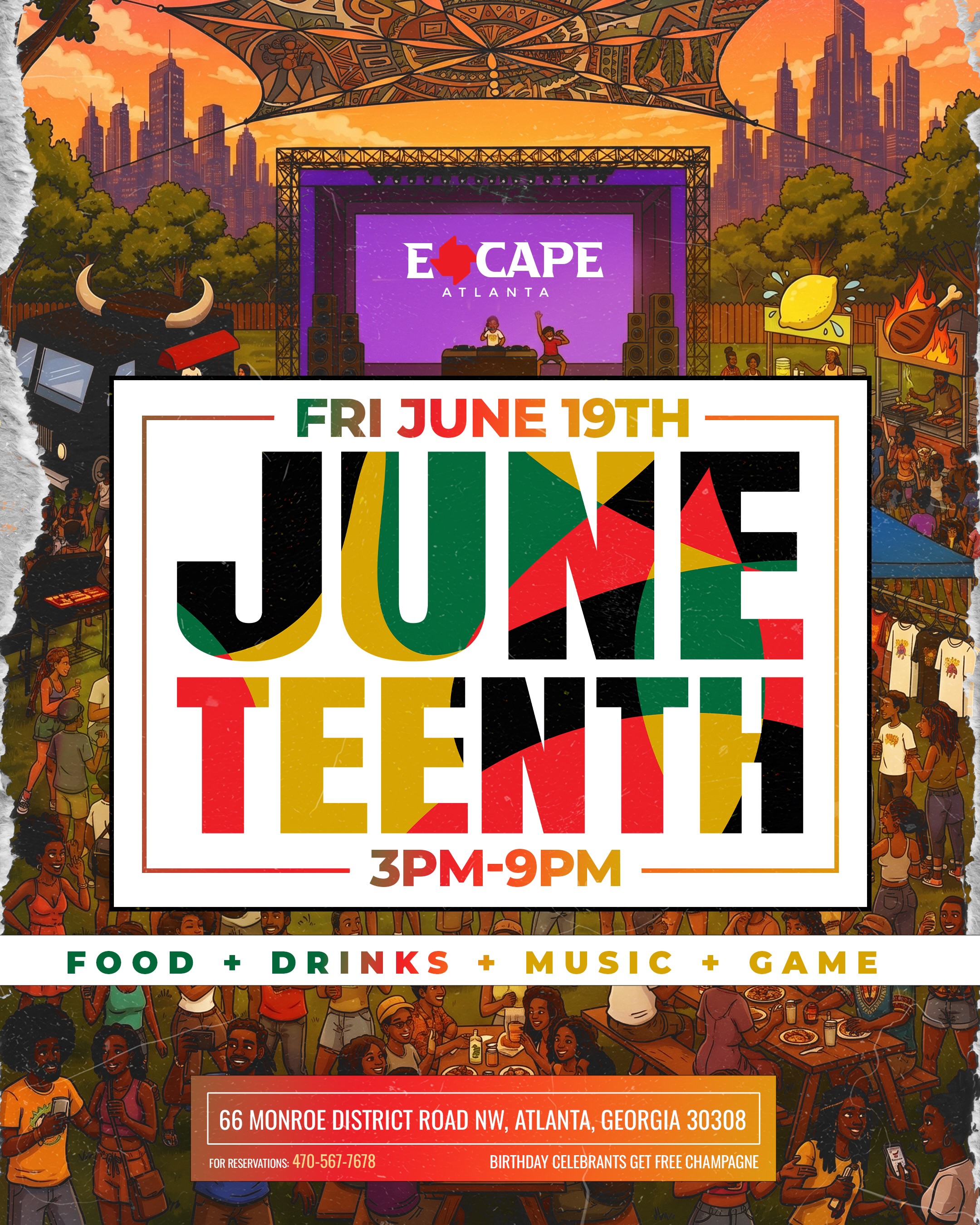 Juneteenth at Escape Atlanta