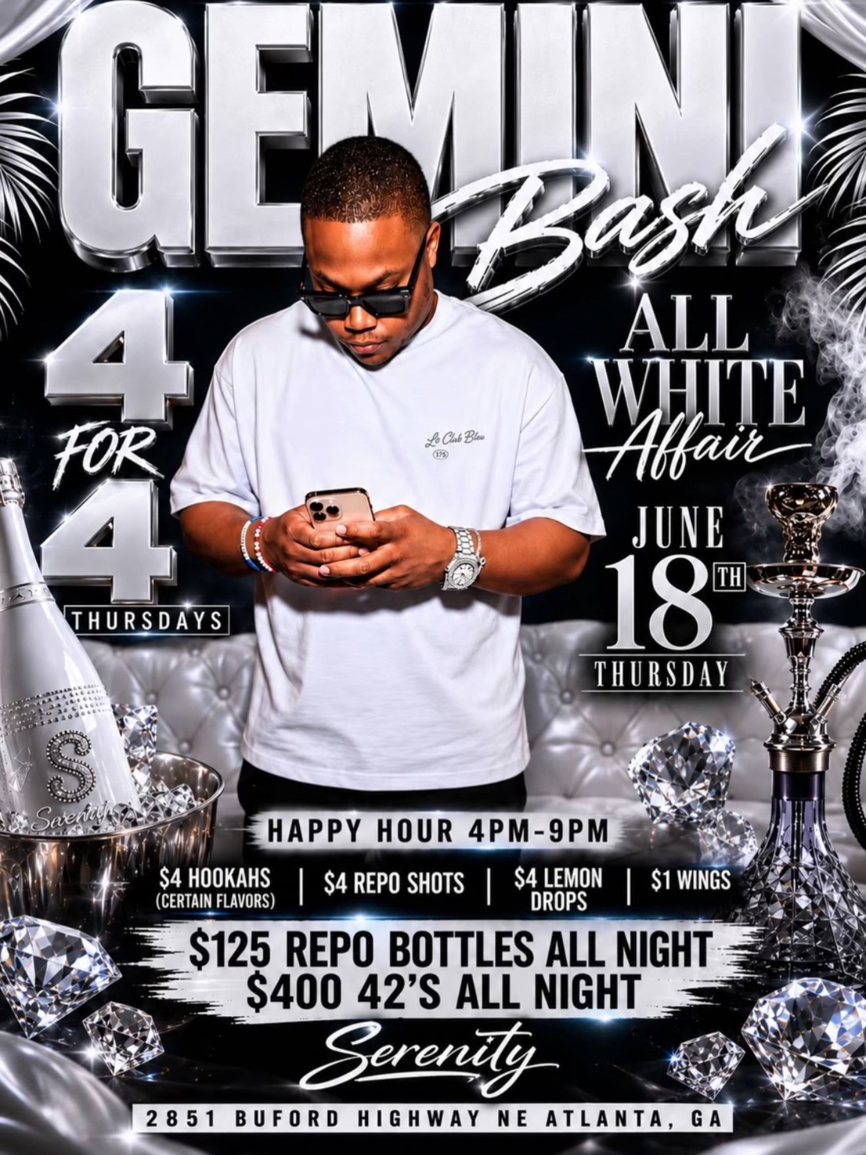 Gemini Bash - All White Affair
