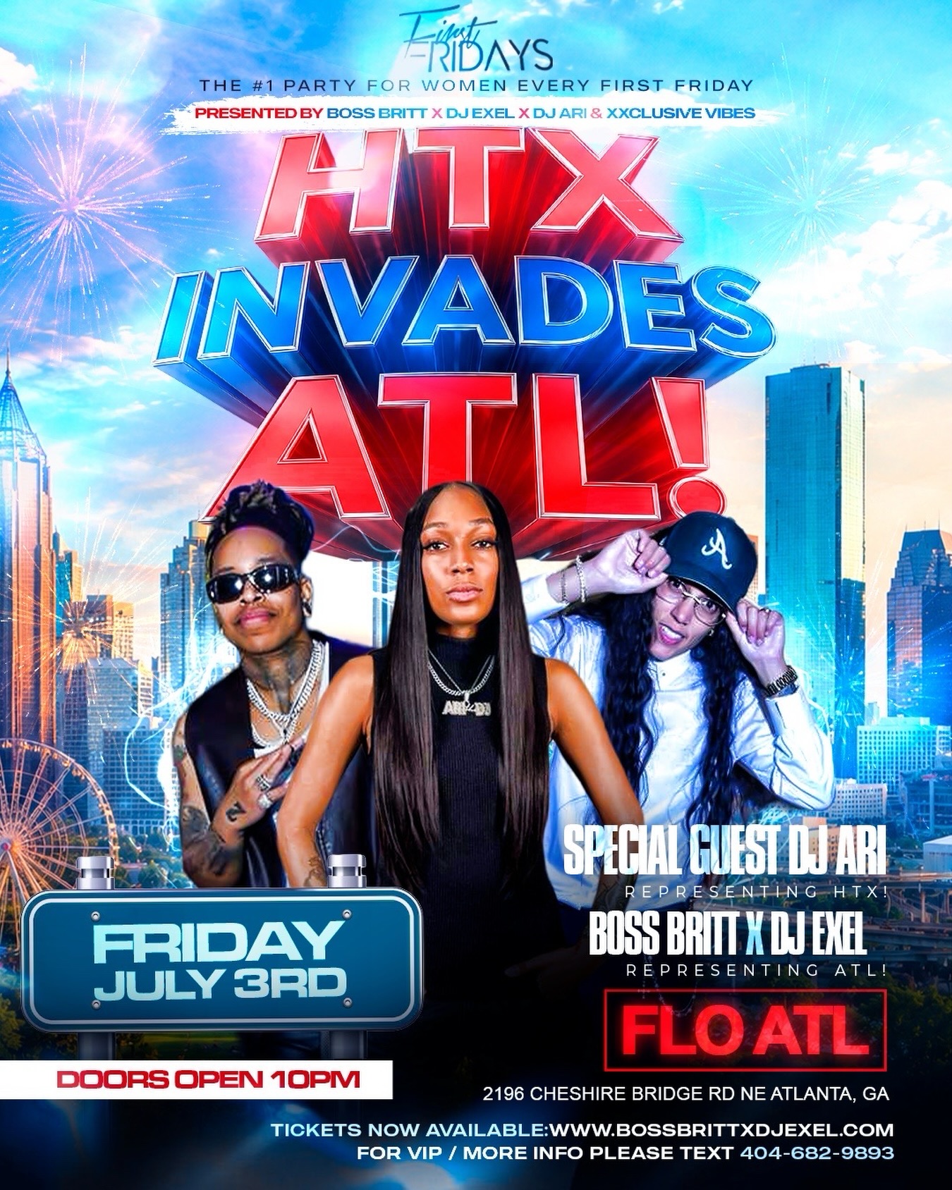 HTX Invades ATL! - First Fridays