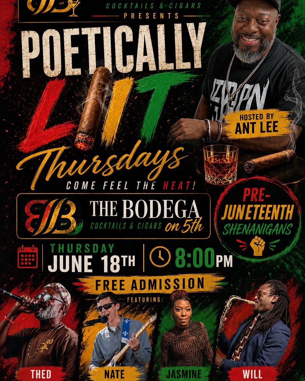 Poetically LIT Thursdays