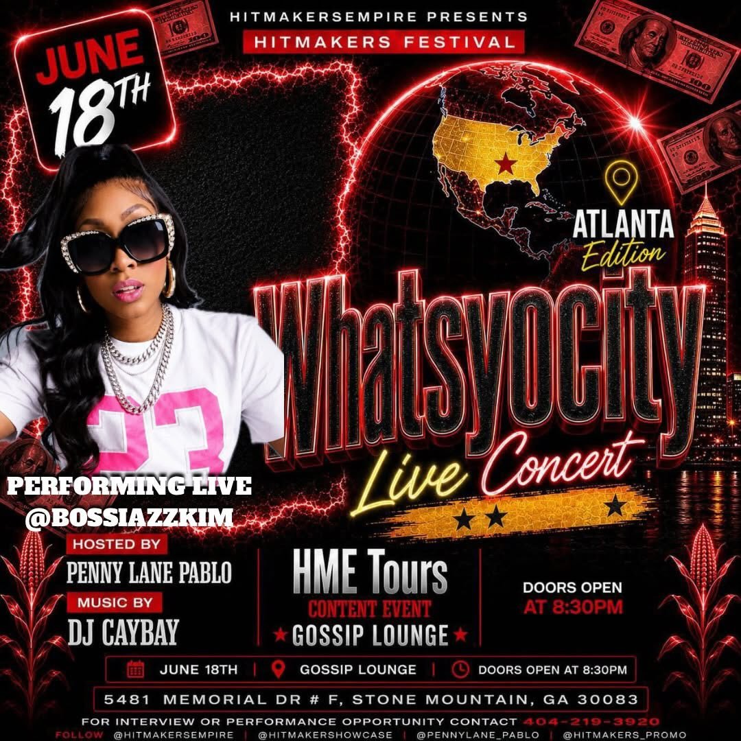 WhatsYoCity Live Concert - Atlanta Edition