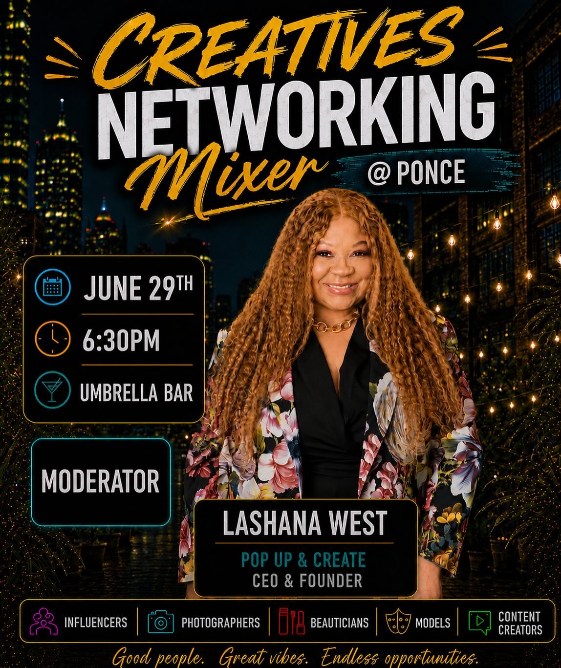 Creatives Networking Mixer @ Ponce