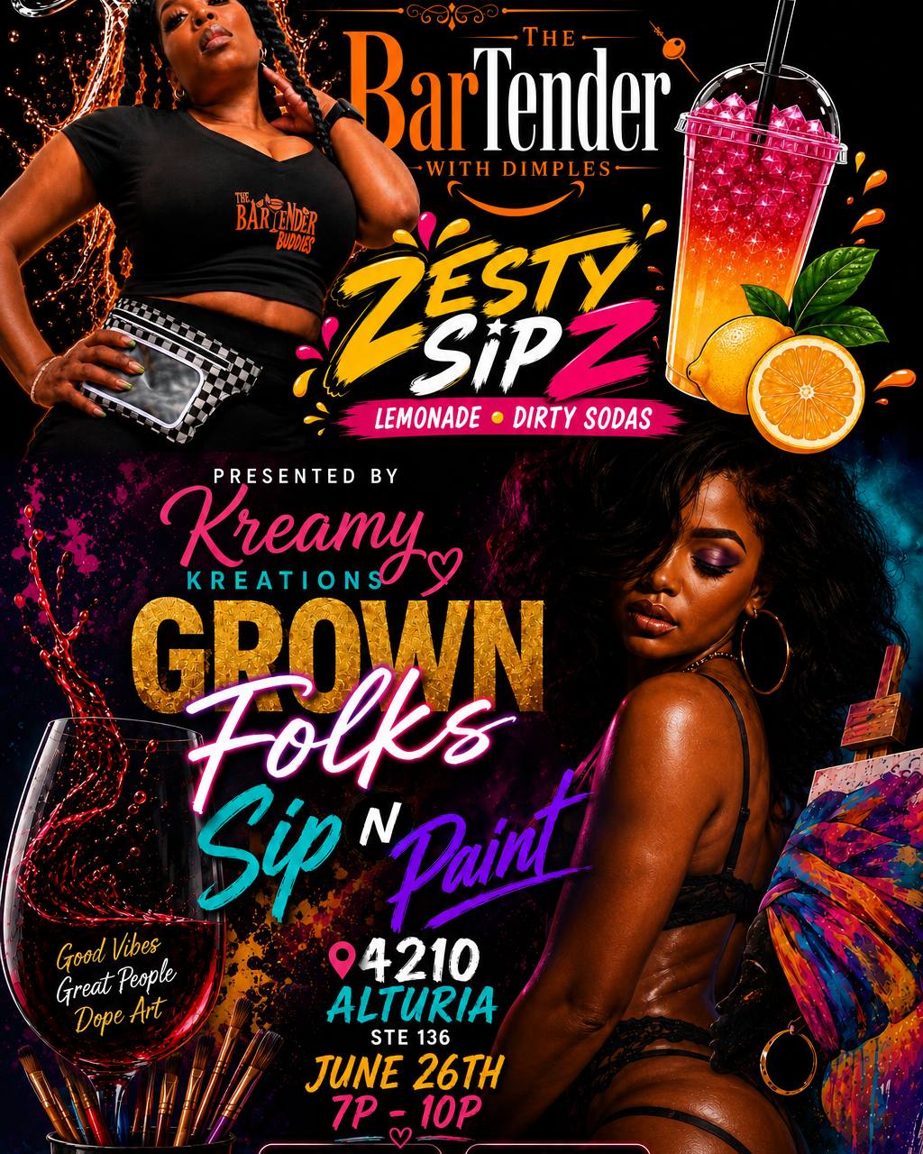 Grown Folks Sip N Paint