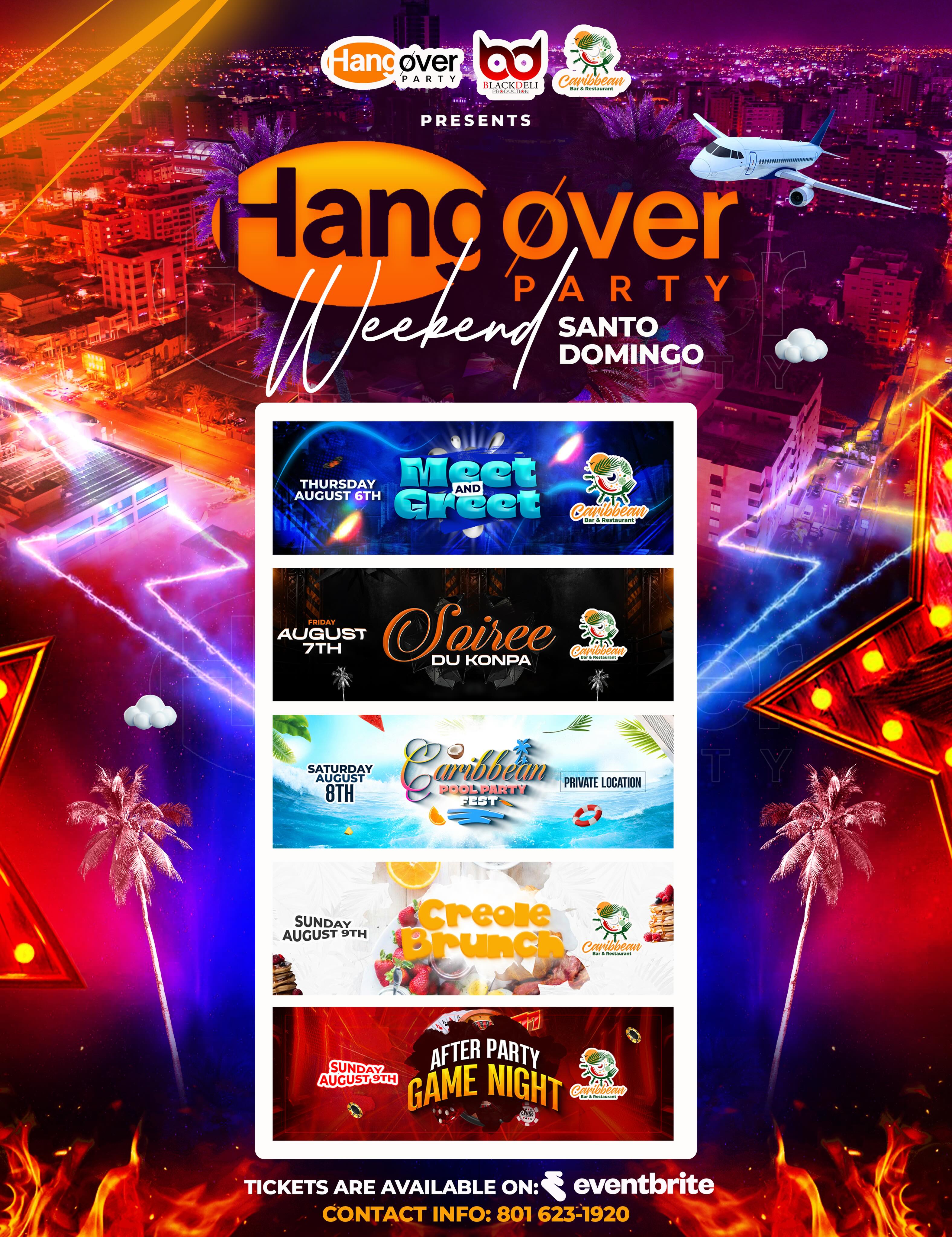 Hangover Party Weekend Santo Domingo