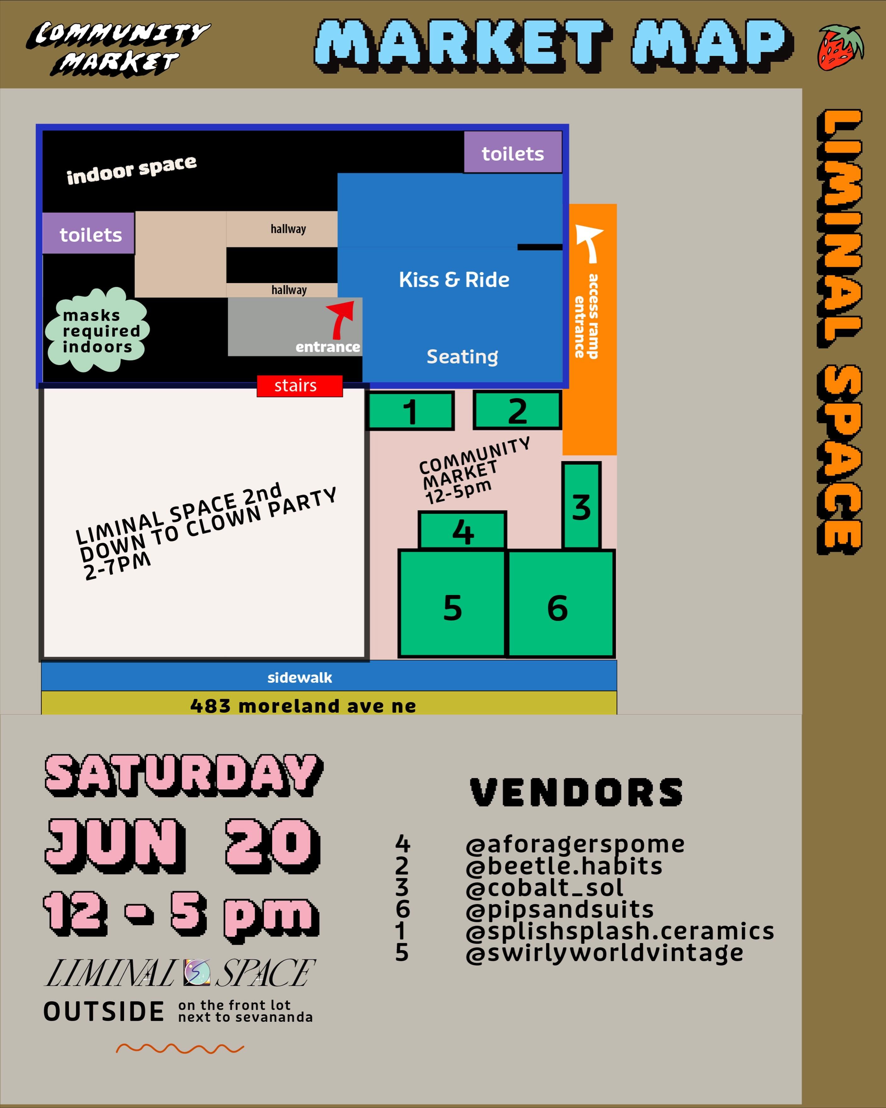 Community Market at Liminal Space