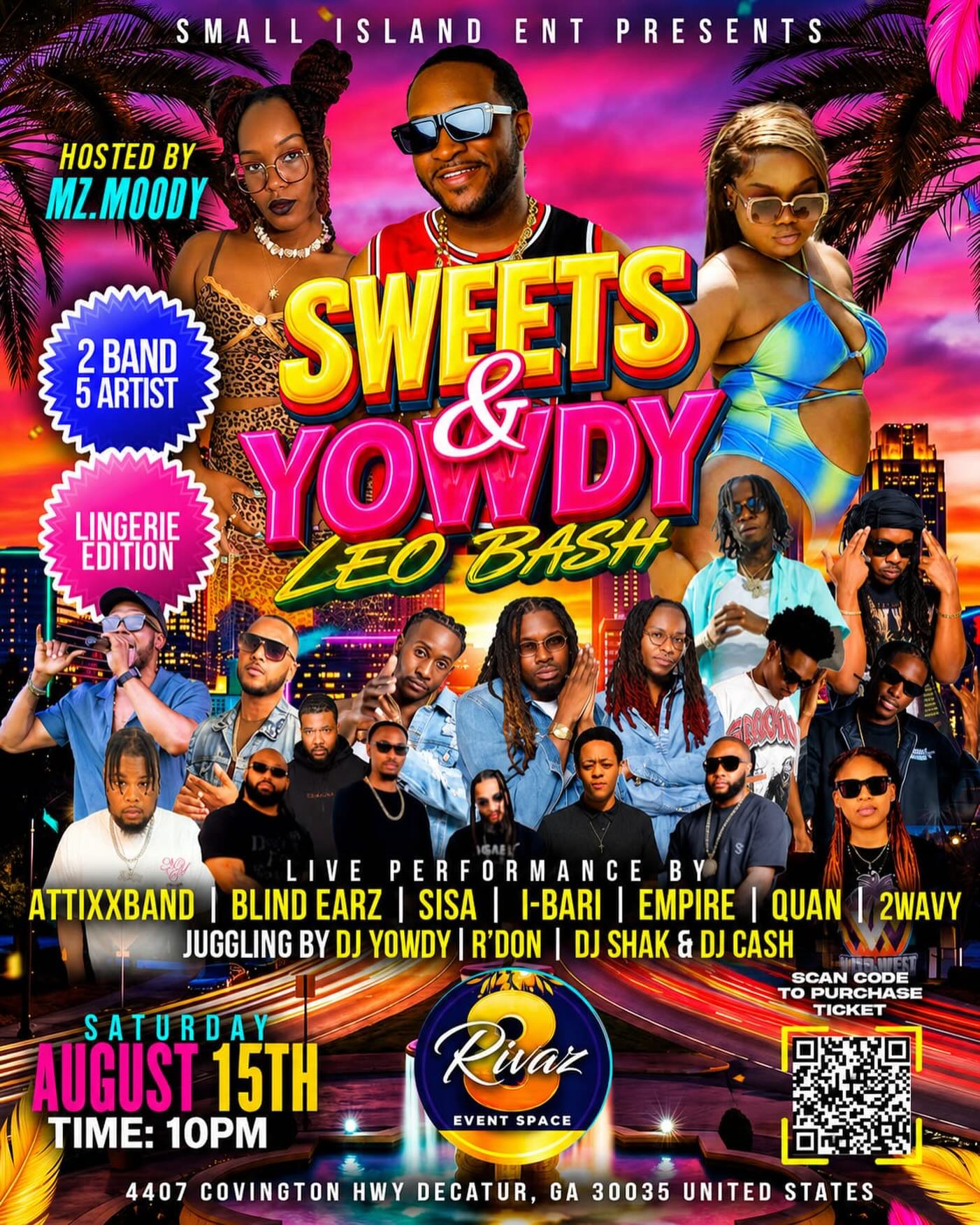 Sweets & Yowdy Leo Bash - Lingerie Edition
