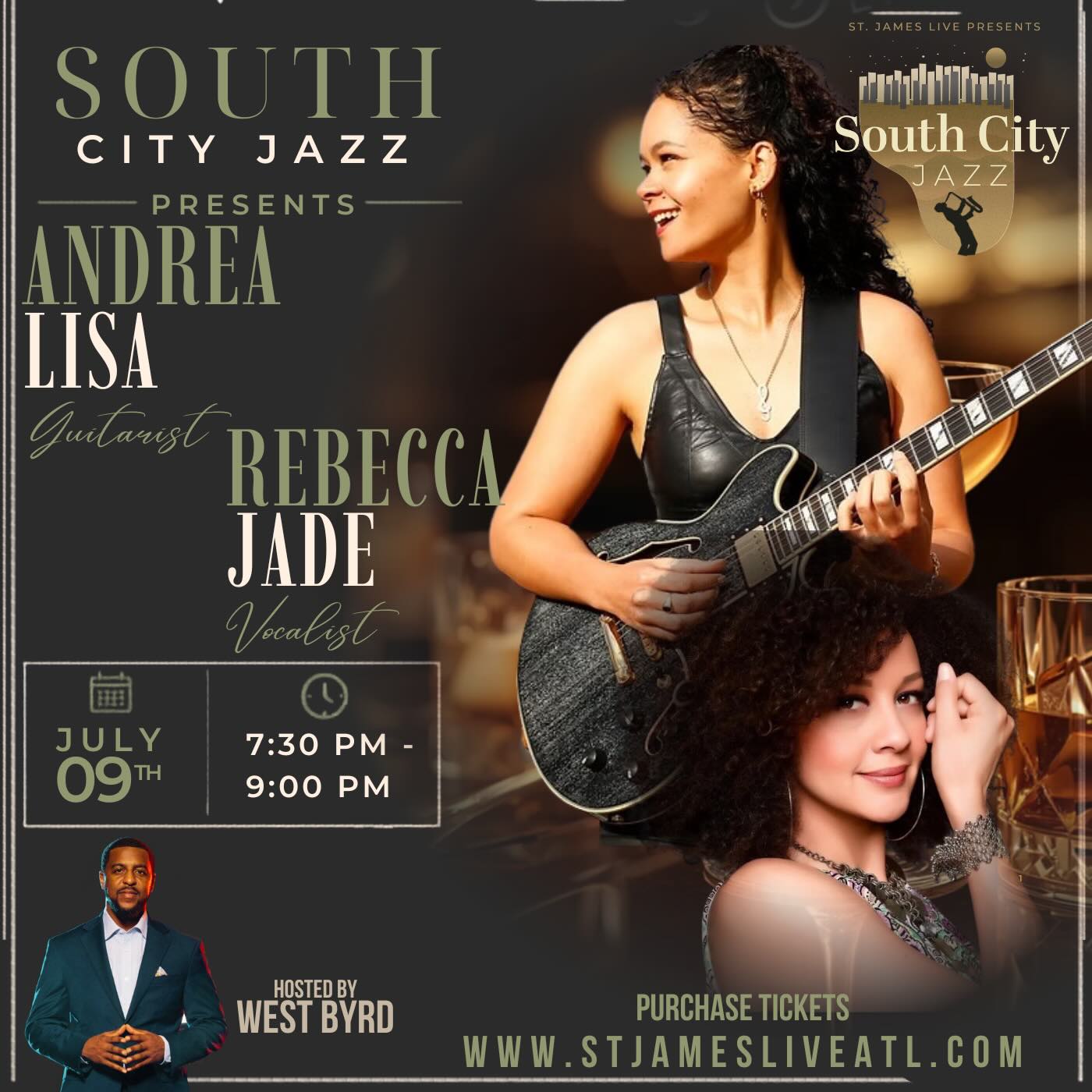 South City Jazz Presents Andrea Lisa & Rebecca Jade