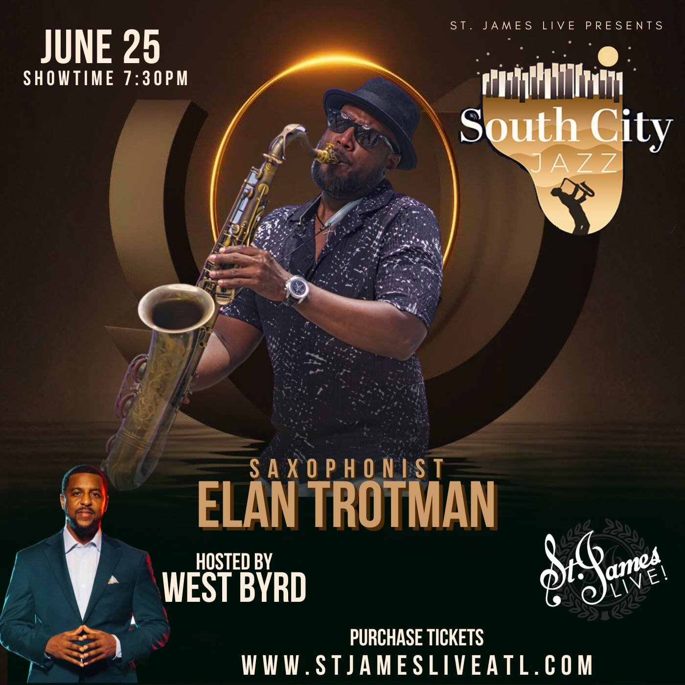 South City Jazz featuring Saxophonist Elan Trotman