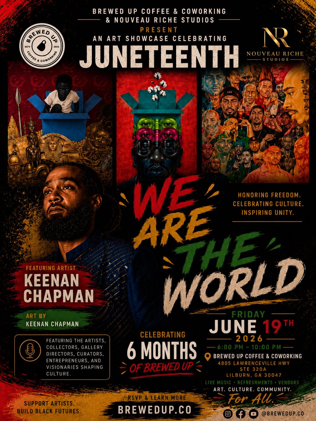 We Are The World – A Juneteenth Art Showcase