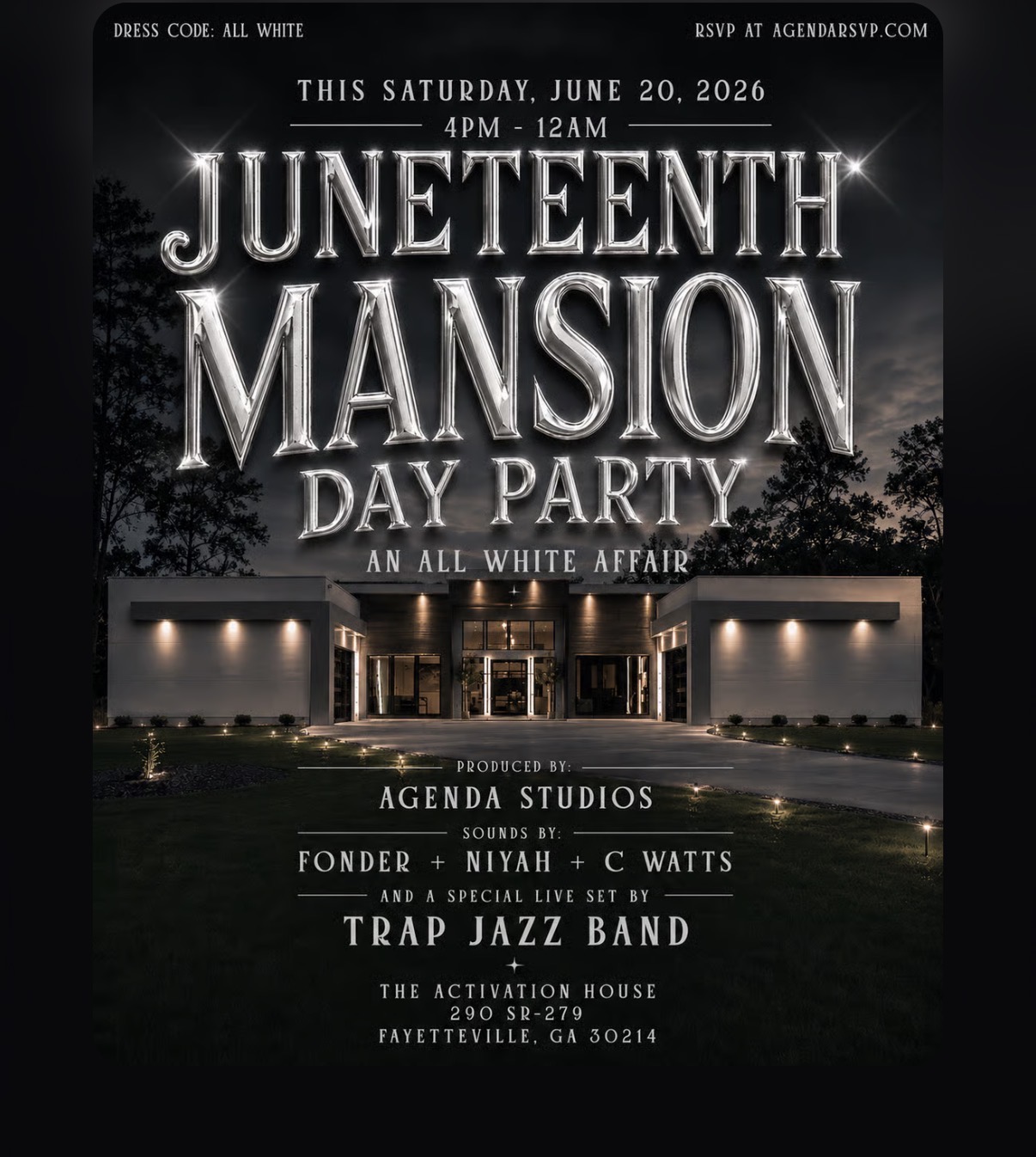 Juneteenth Mansion Day Party