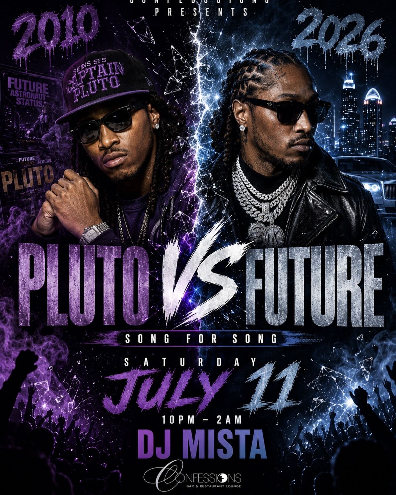 Pluto vs Future: Song for Song