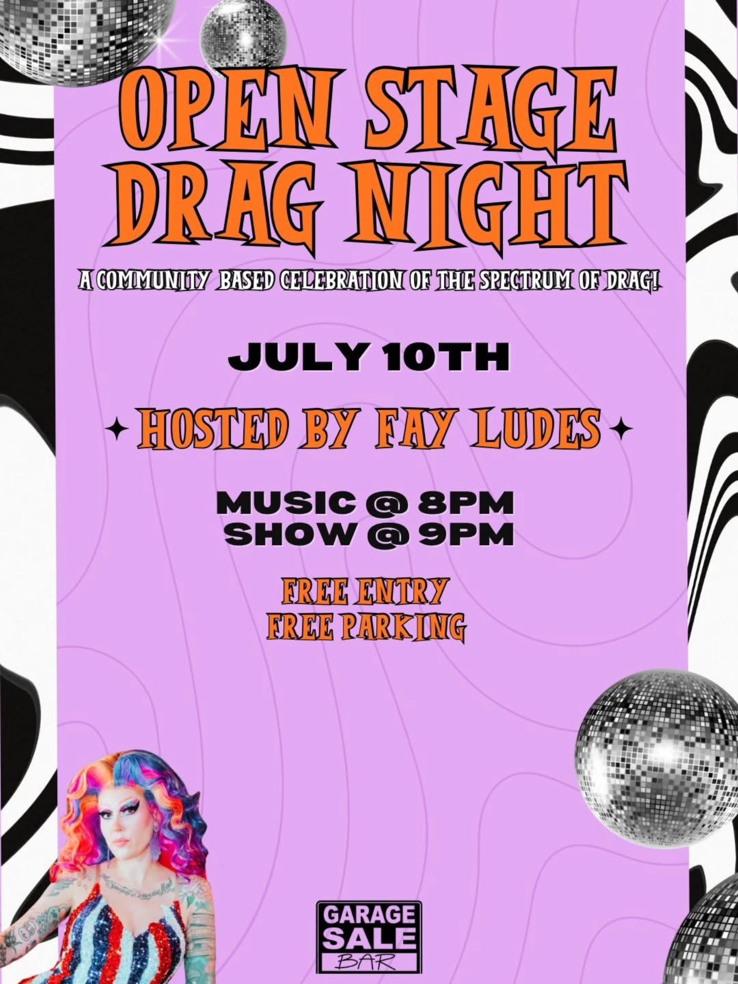 Open Stage Drag Night