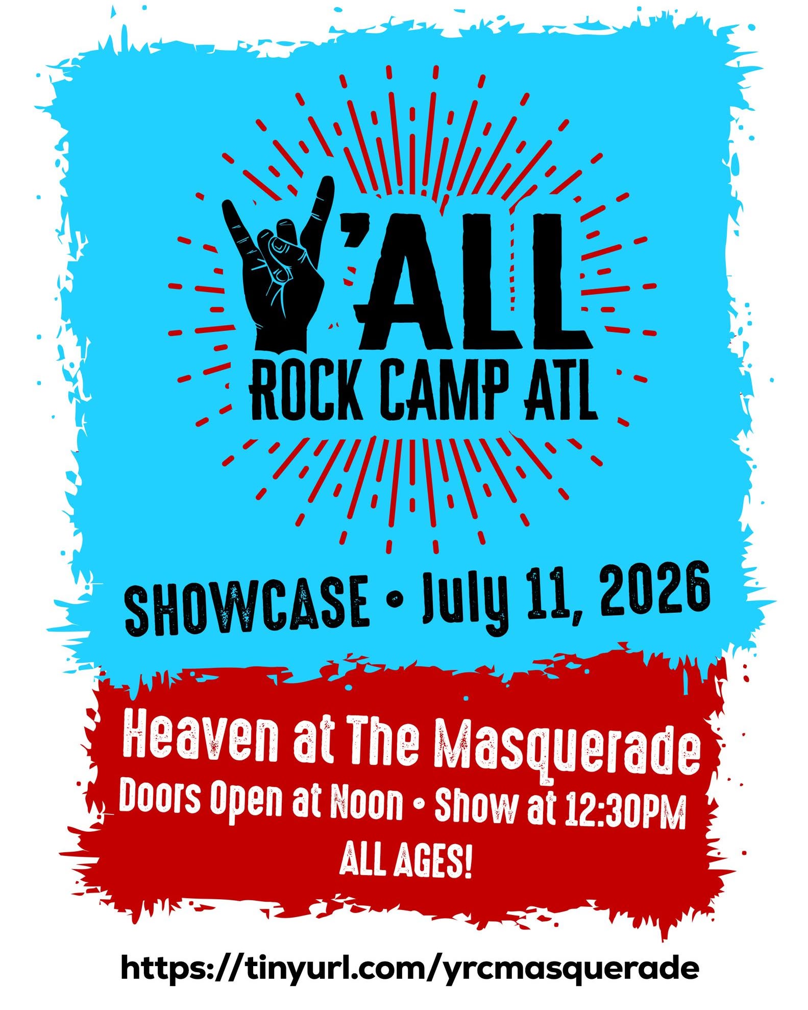 Y'All Rock Camp ATL Showcase