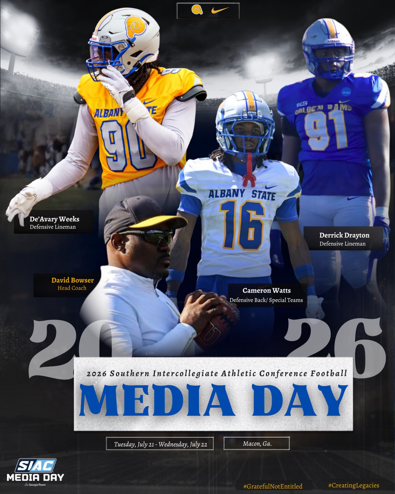 2026 SIAC Football Media Day